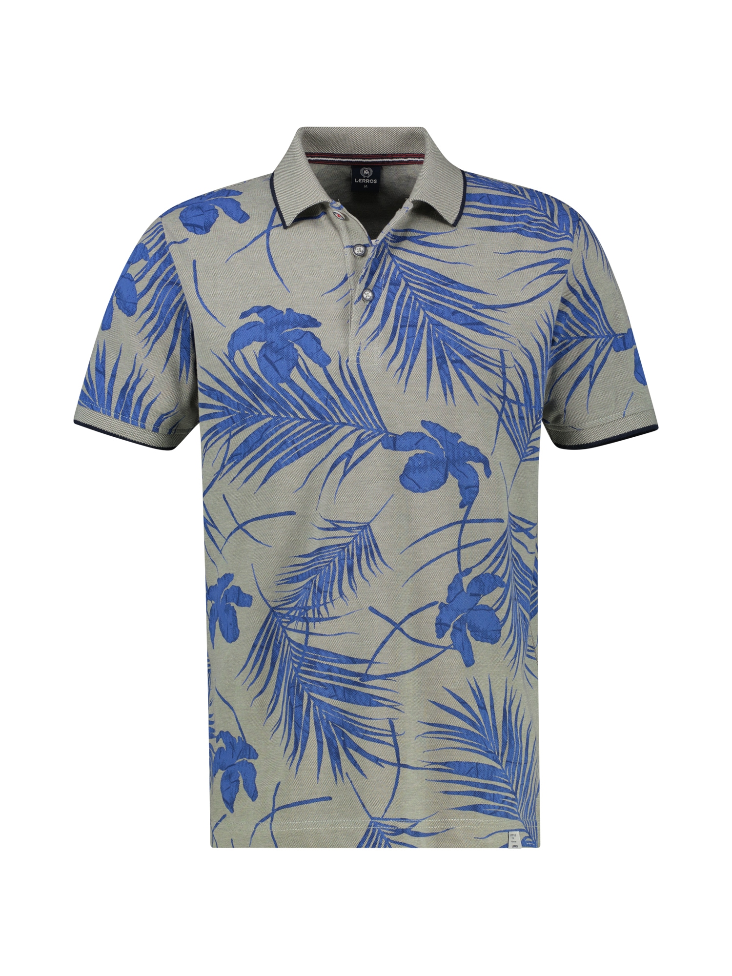 LERROS Poloshirt »LERROS Modisches Poloshirt, sommerlich gemustert«