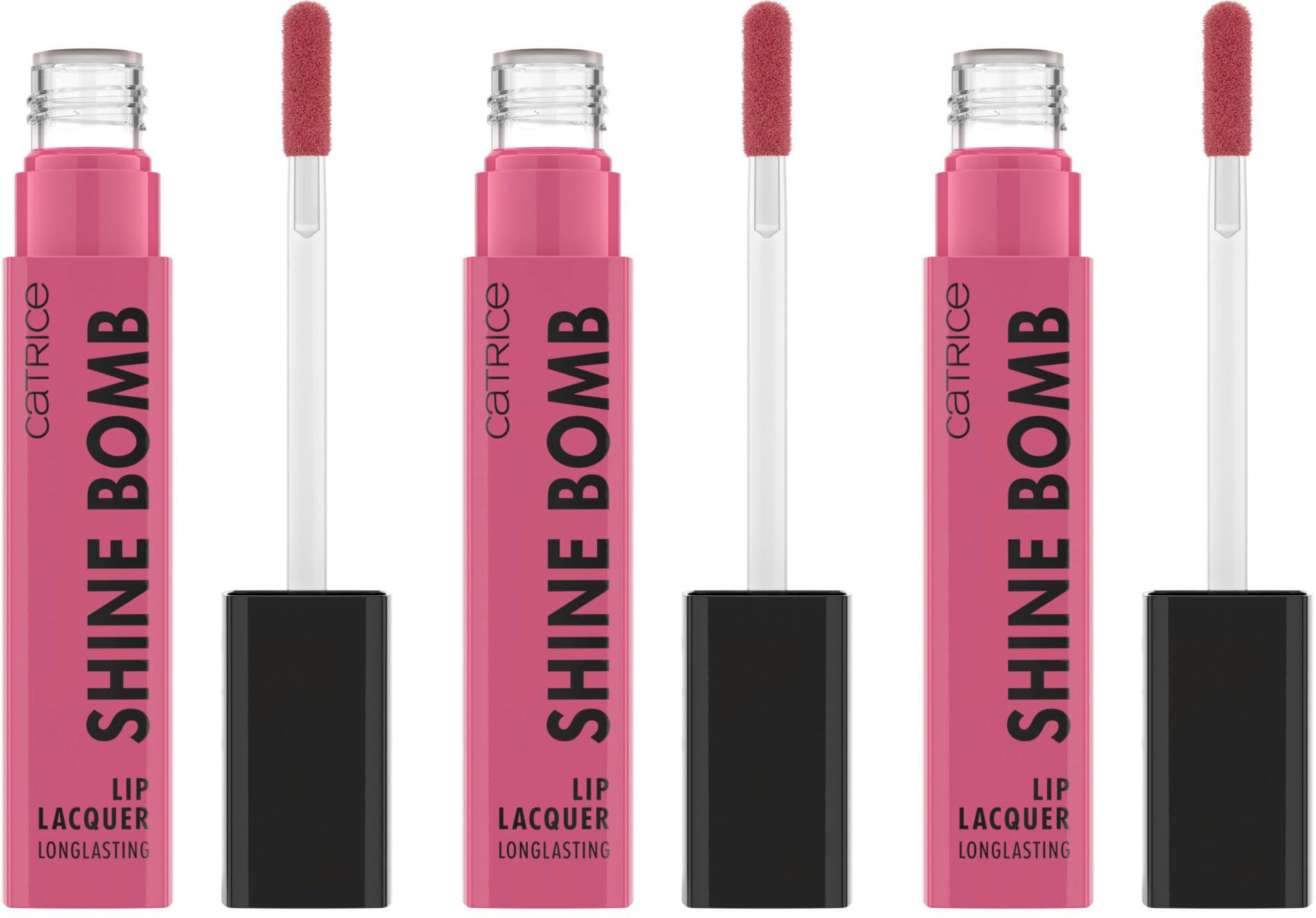 Lippenstift »Shine Bomb Lip Lacquer«, (Set, 3 tlg.)