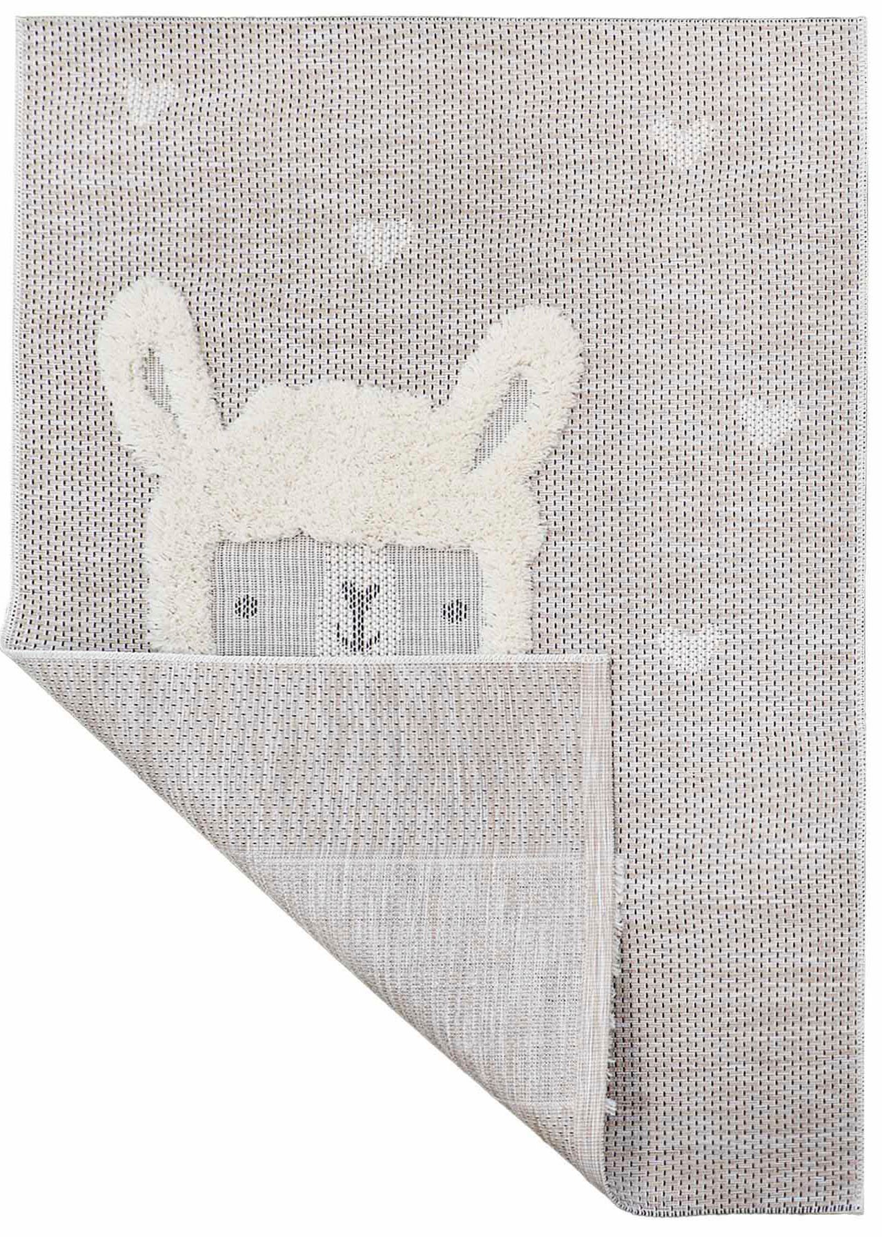Primaflor-Ideen in Textil Kinderteppich »NAVAJO - Lama«, rechteckig, 35 mm Höhe, Hoch-Tief-Effekt, Motiv Lama, Kinderzimmer