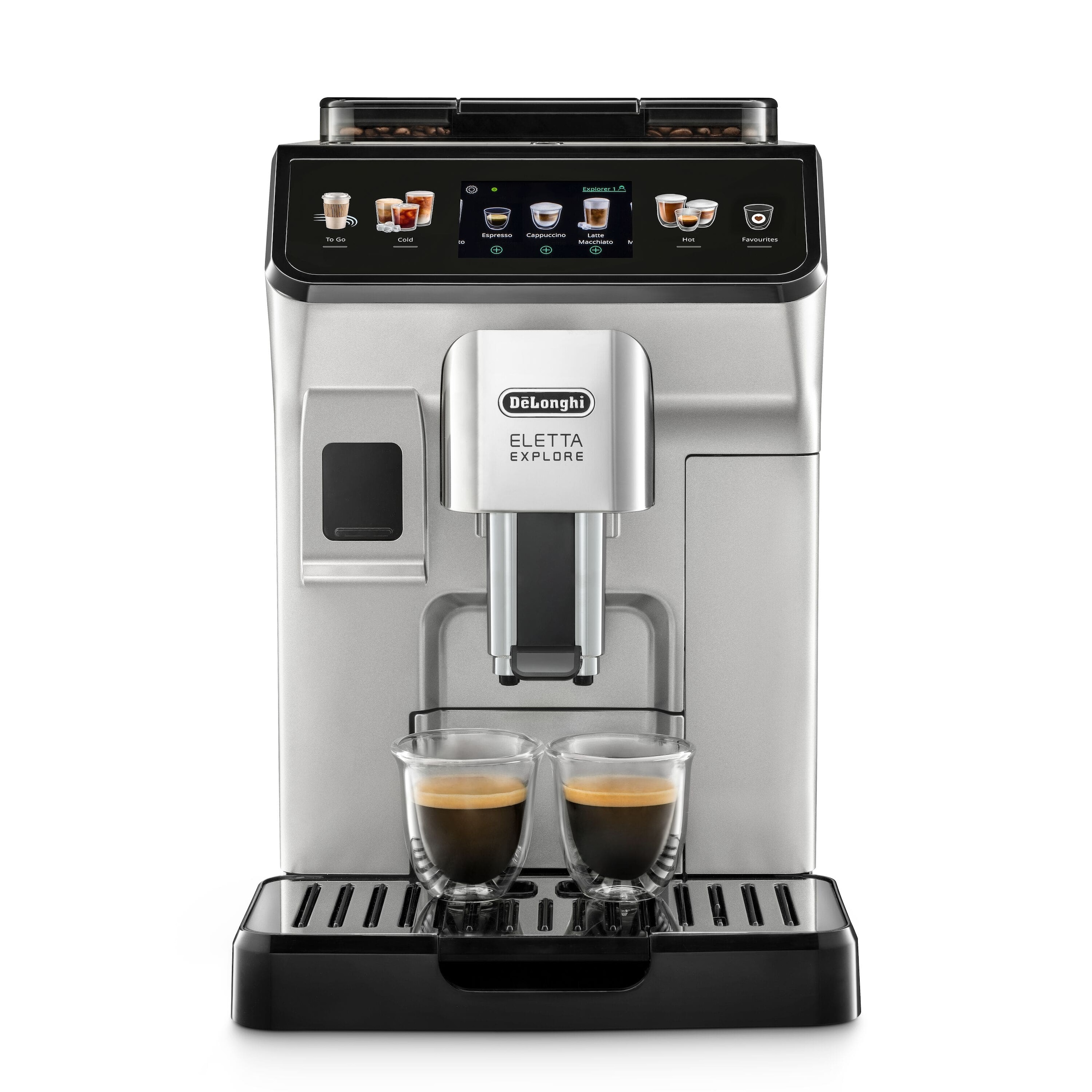 De'Longhi Kaffeevollautomat »Eletta Explore ECAM450.55.S«