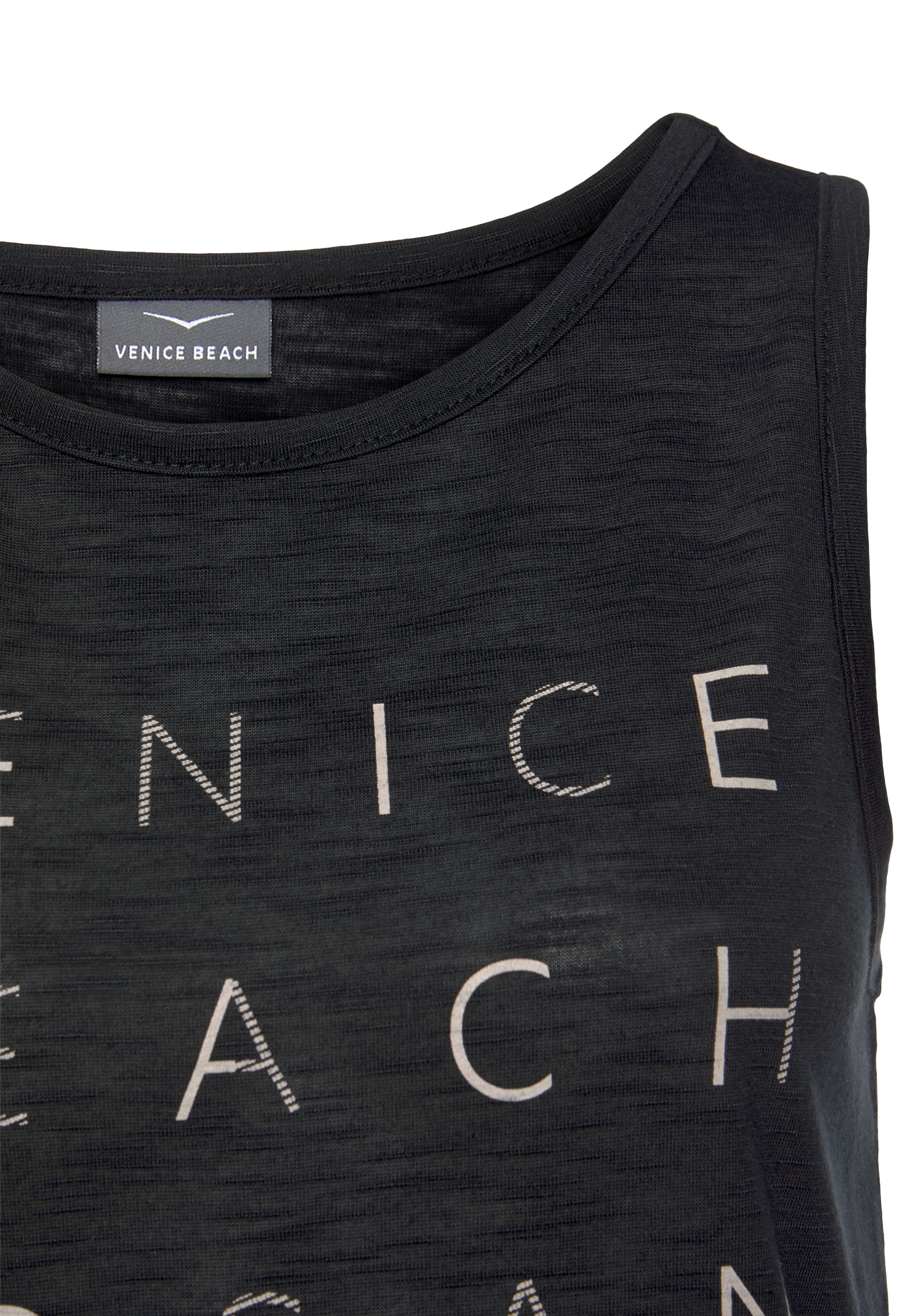 Venice Beach Tanktop, mit Logoprint, Tanktop