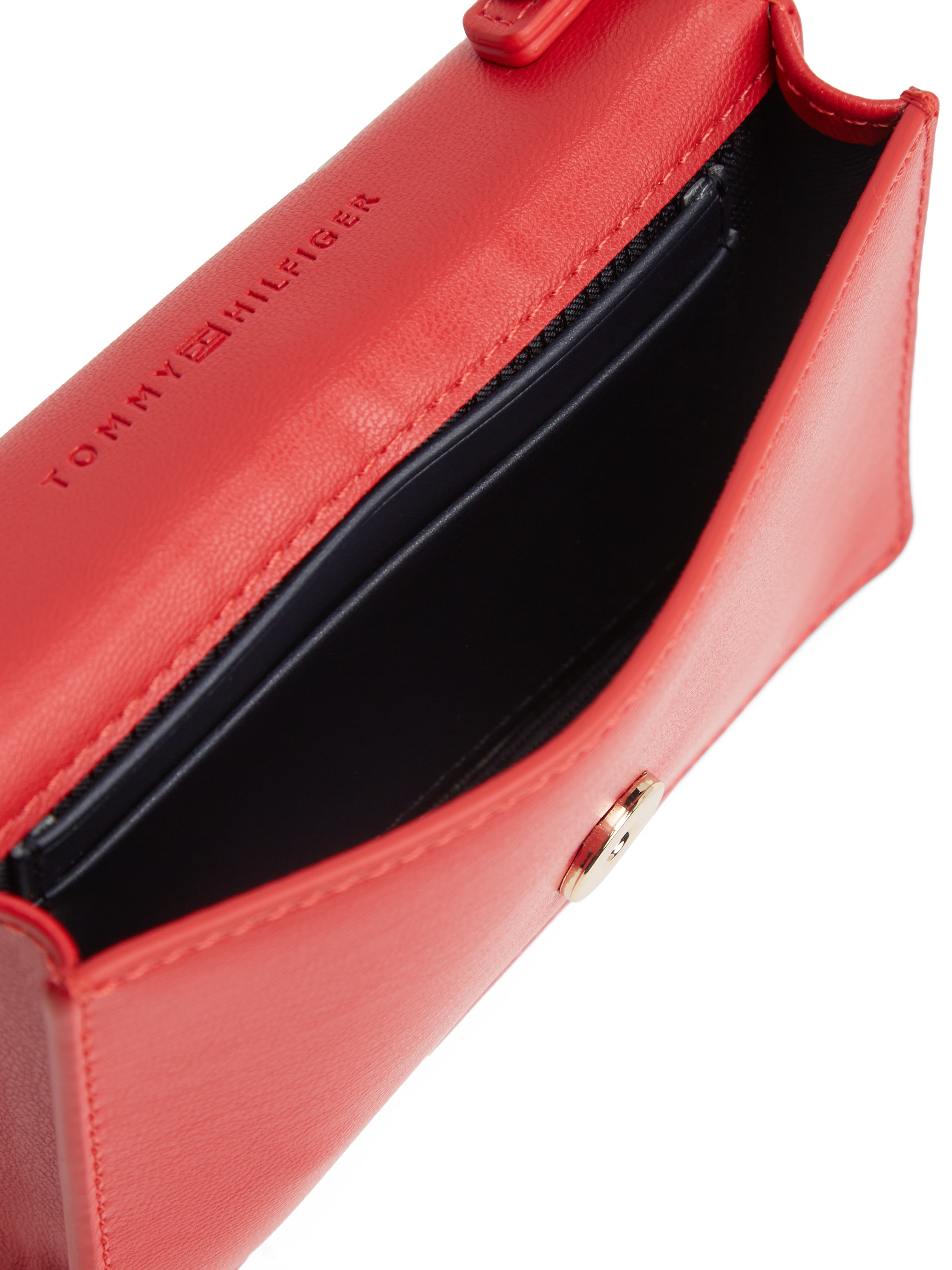 Tommy Hilfiger Kartenetui »TH ICON CARD HOLDER W/CHAIN« , Damen Geldbeutel, Portemonnaie, Minibag mit TH-Logoemblem