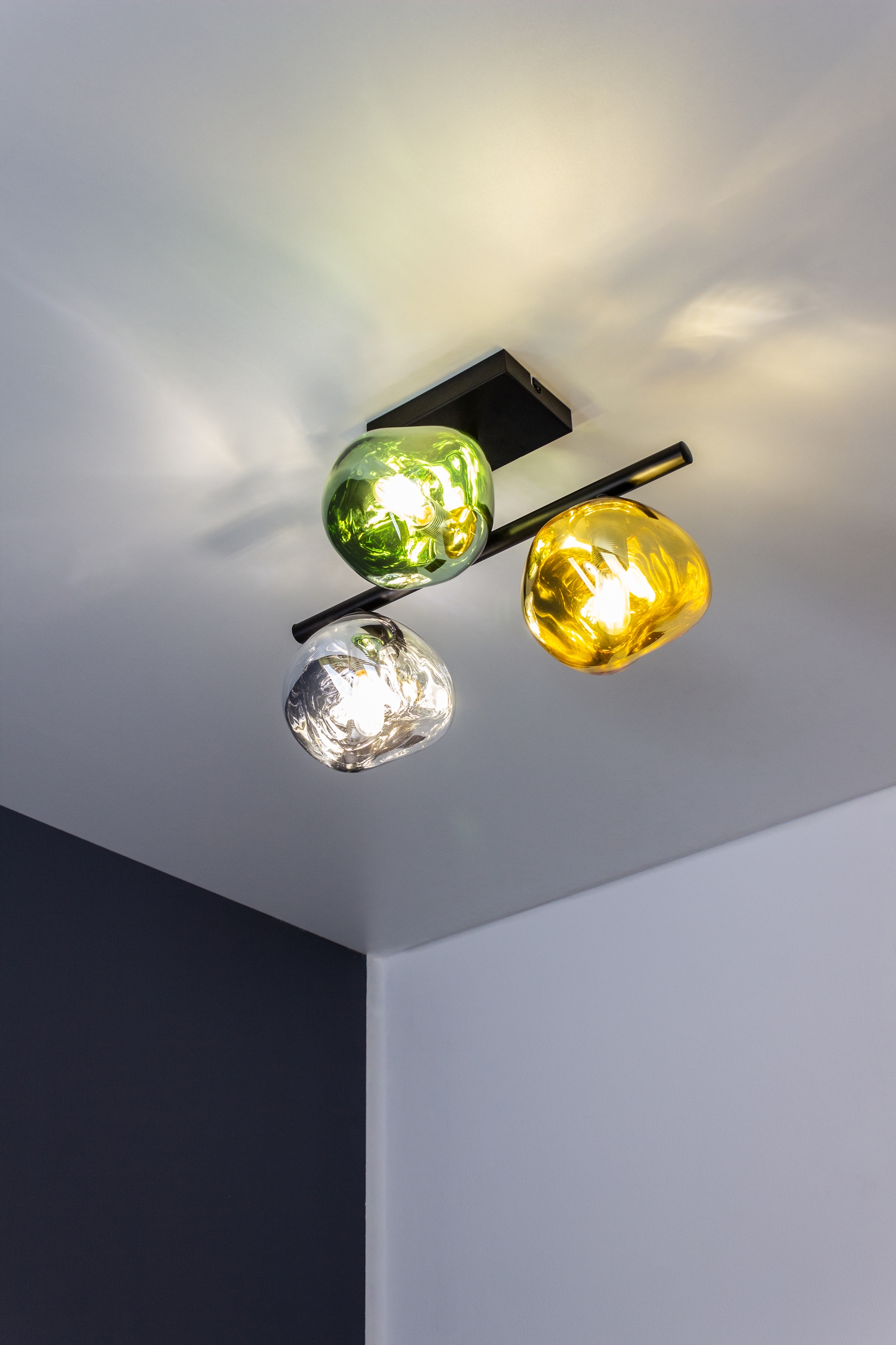 ECO-LIGHT Deckenleuchte »Canopus«, 3 flammig, Leuchtmittel E14 | ohne Leuchtmittel