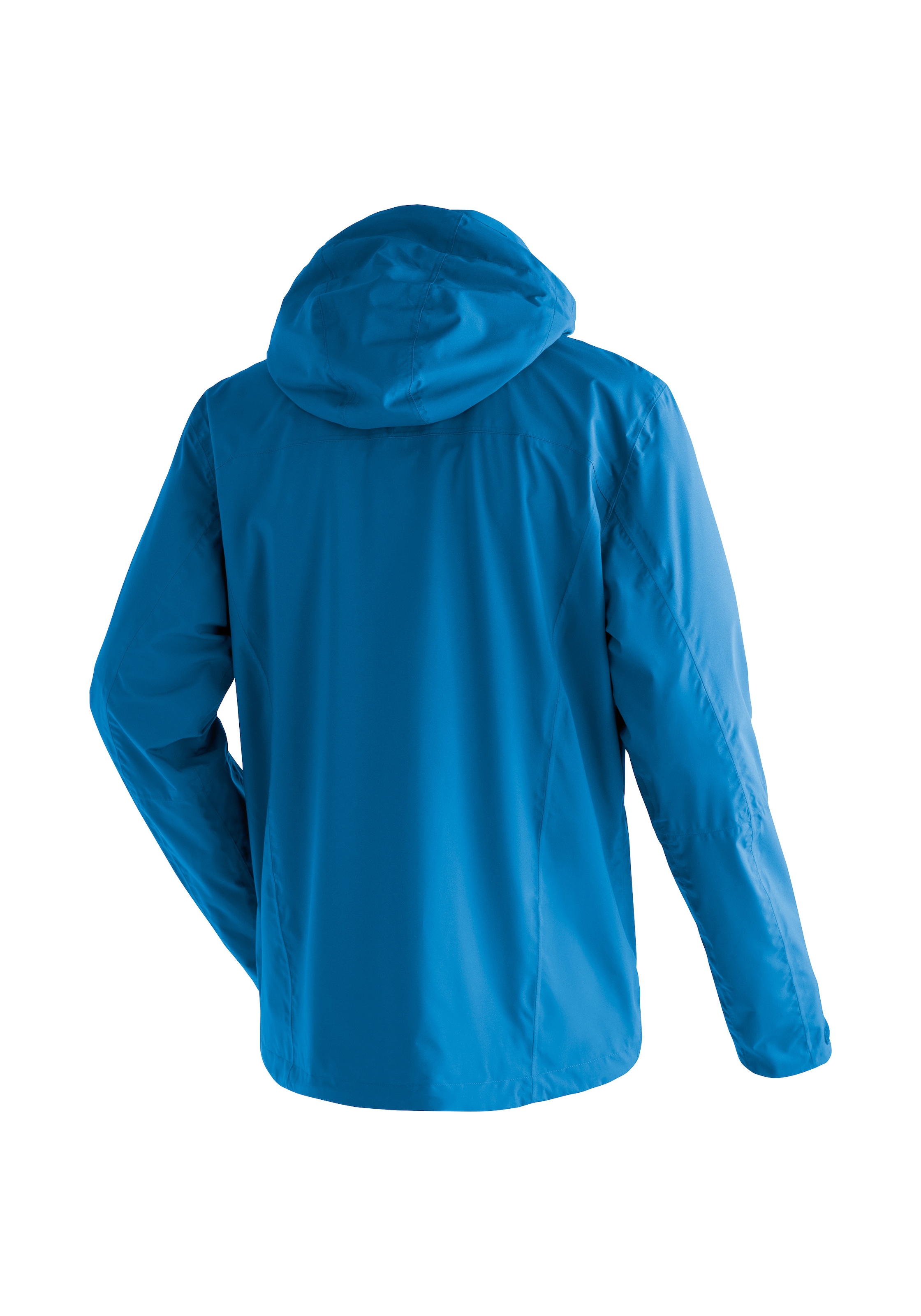 Maier Sports Outdoorjacke »Metor rec M«, Herren Regenjacke wasserdicht mit Kapuze, 2 Taschen außen, Innentasche