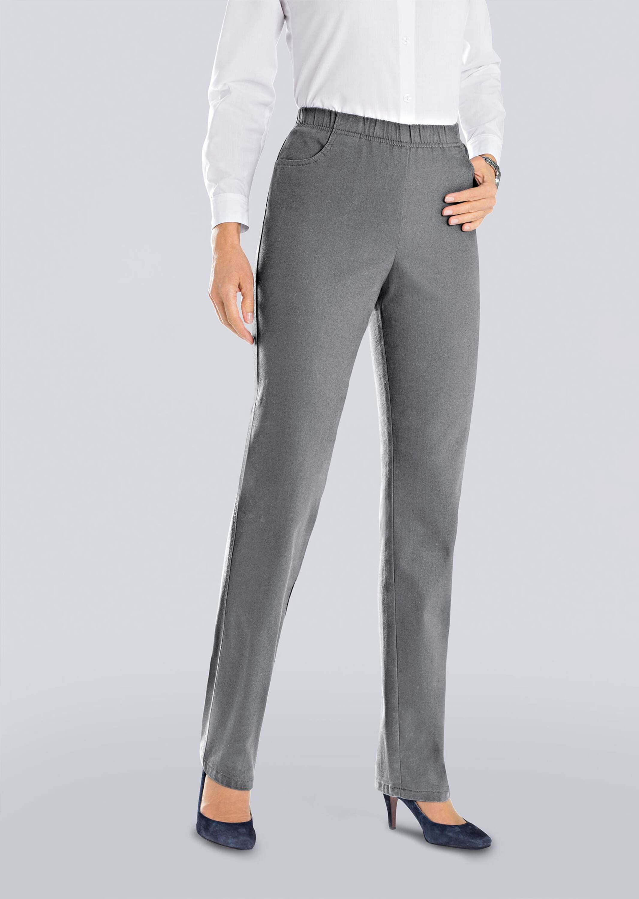 GOLDNER Regular-fit-Jeans »Bequeme Jeansschlupfhose Louisa«