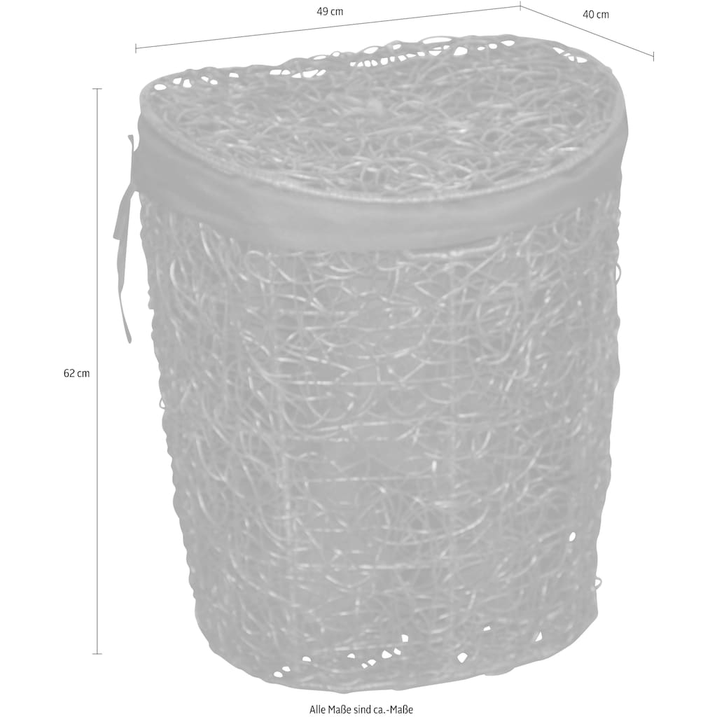 Home affaire Wäschekorb