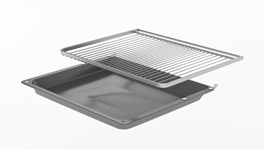 SIEMENS Induktions Herd-Set »HE517BBS4«, mit Backwagen, Backwagen mit ausziehbarer Tür für bequemes Kochen & Backen