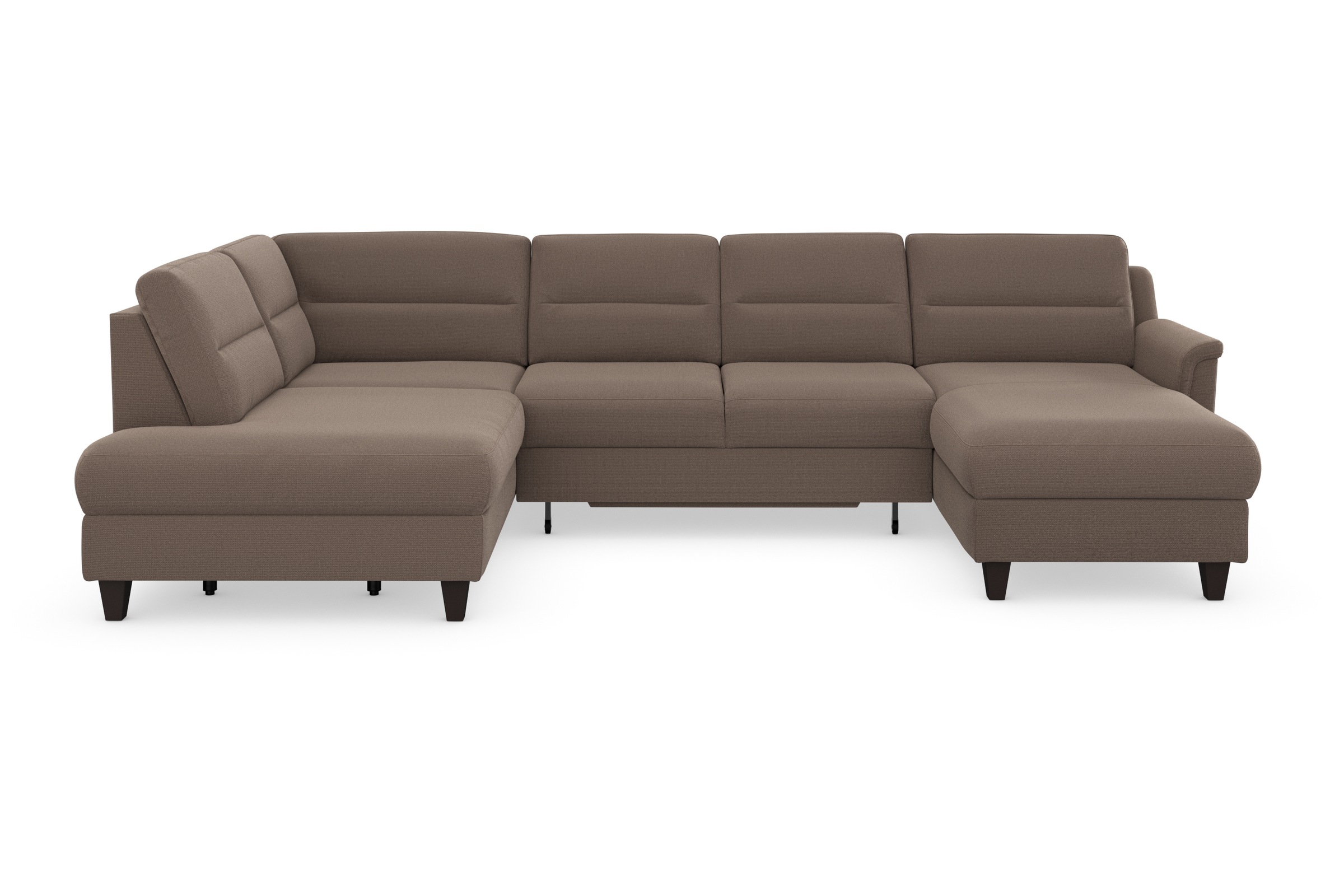 sit&more Wohnlandschaft »Farö U-Form«, inklusive Federkern, wahlweise mit Bettfunktion und Bettkasten