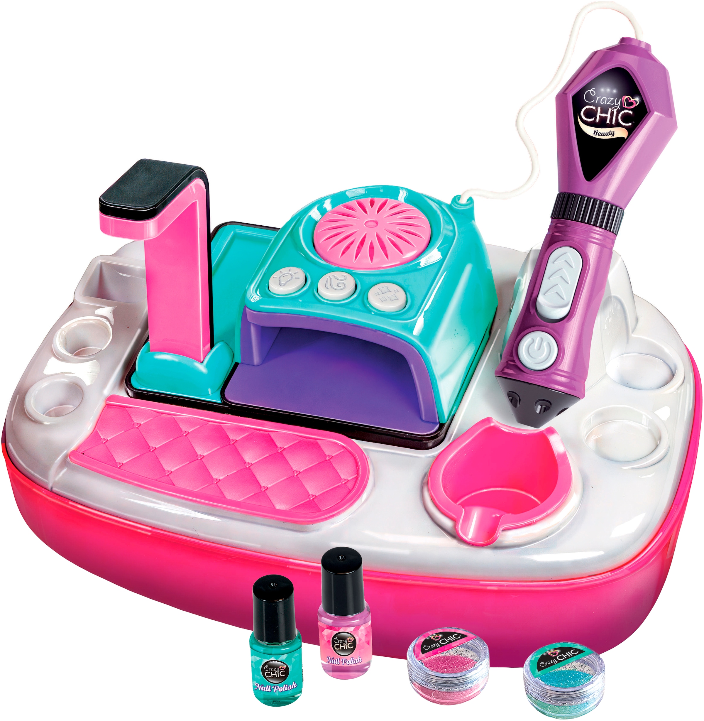 Clementoni® Kreativset »Crazy Chic, Nail Art Studio« Made in Europe