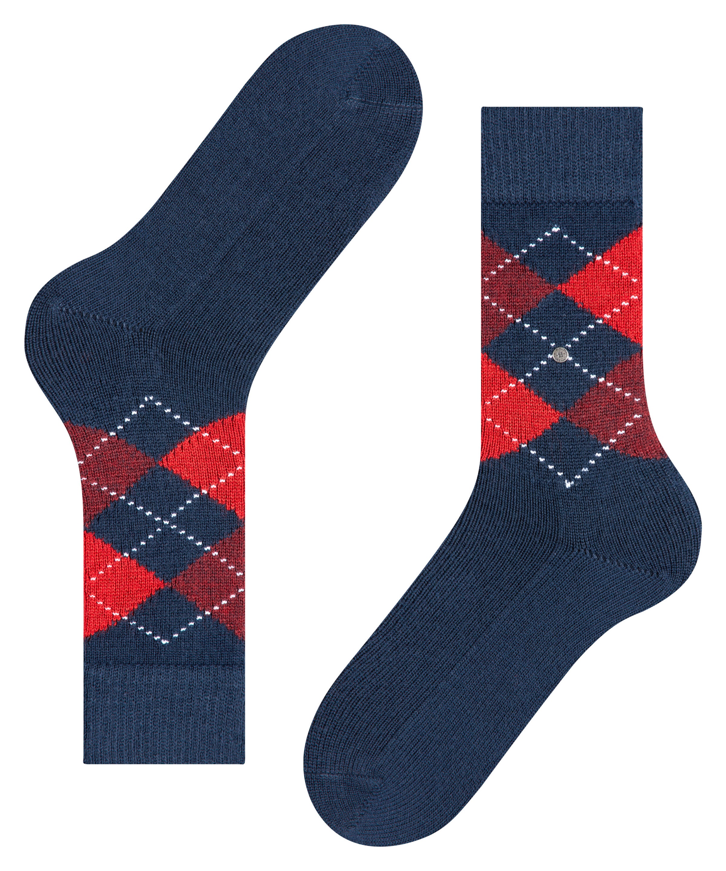 Burlington Socken »Preston« Einheitsgröße 40-46, Argyle-Muster, weiche Haptik