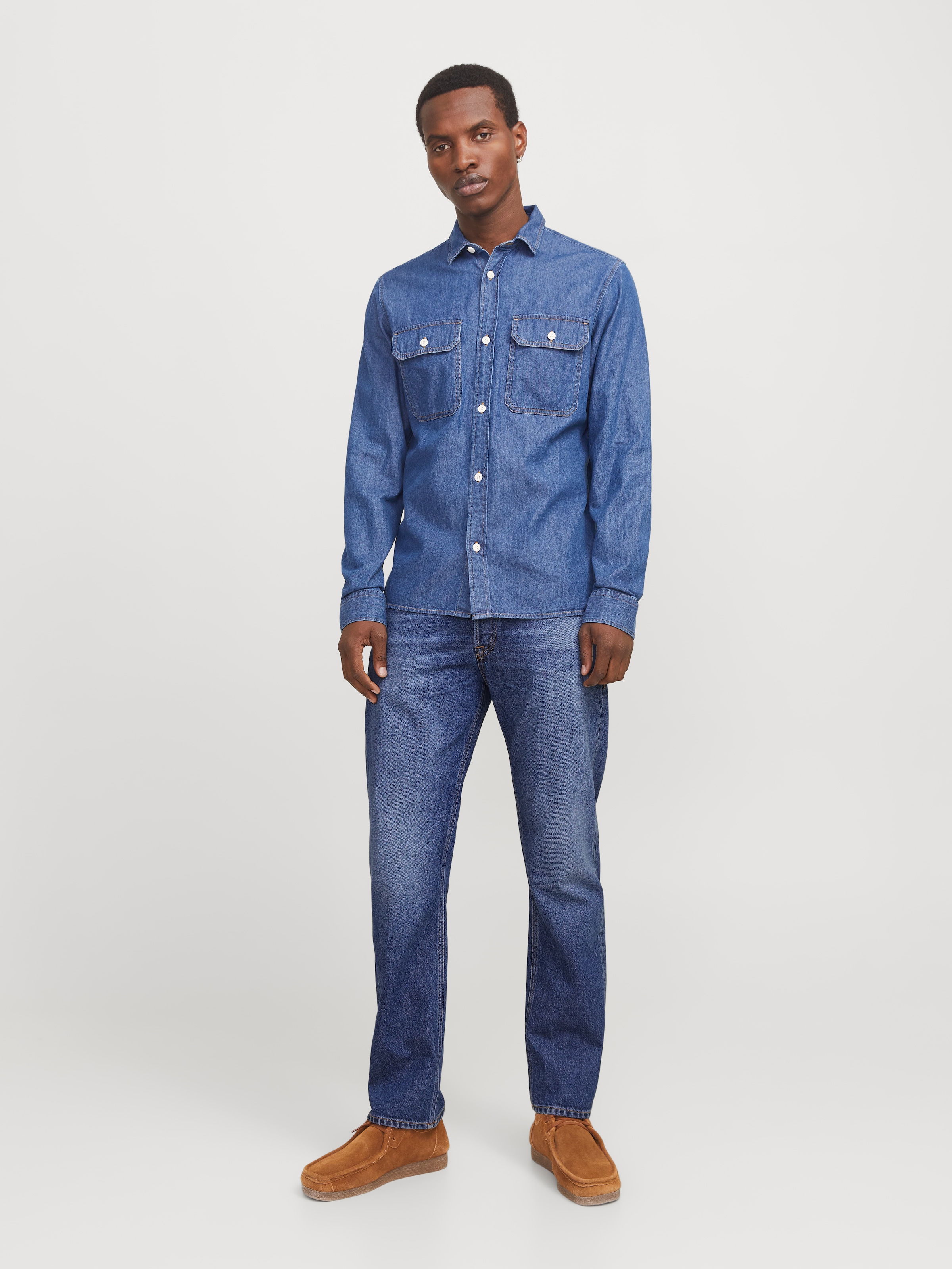 Jack & Jones Loose-fit-Jeans »JJICHRIS JJORIGINAL SBD 921 SN«