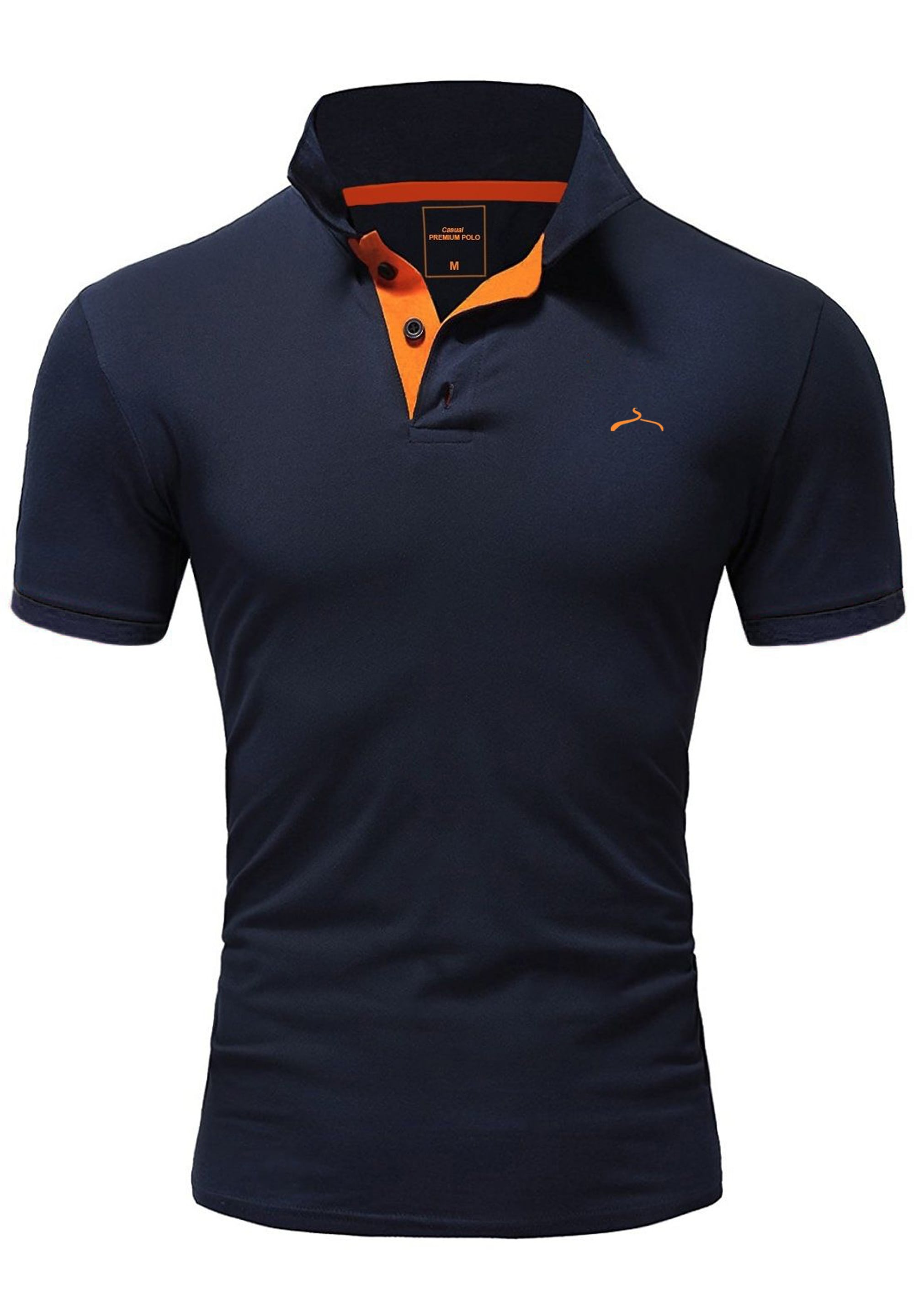 SOULSTAR Poloshirt »Kurzarm T-Shirt für Herren« Herren Kurzarm T-Shirt Polo Hemd
