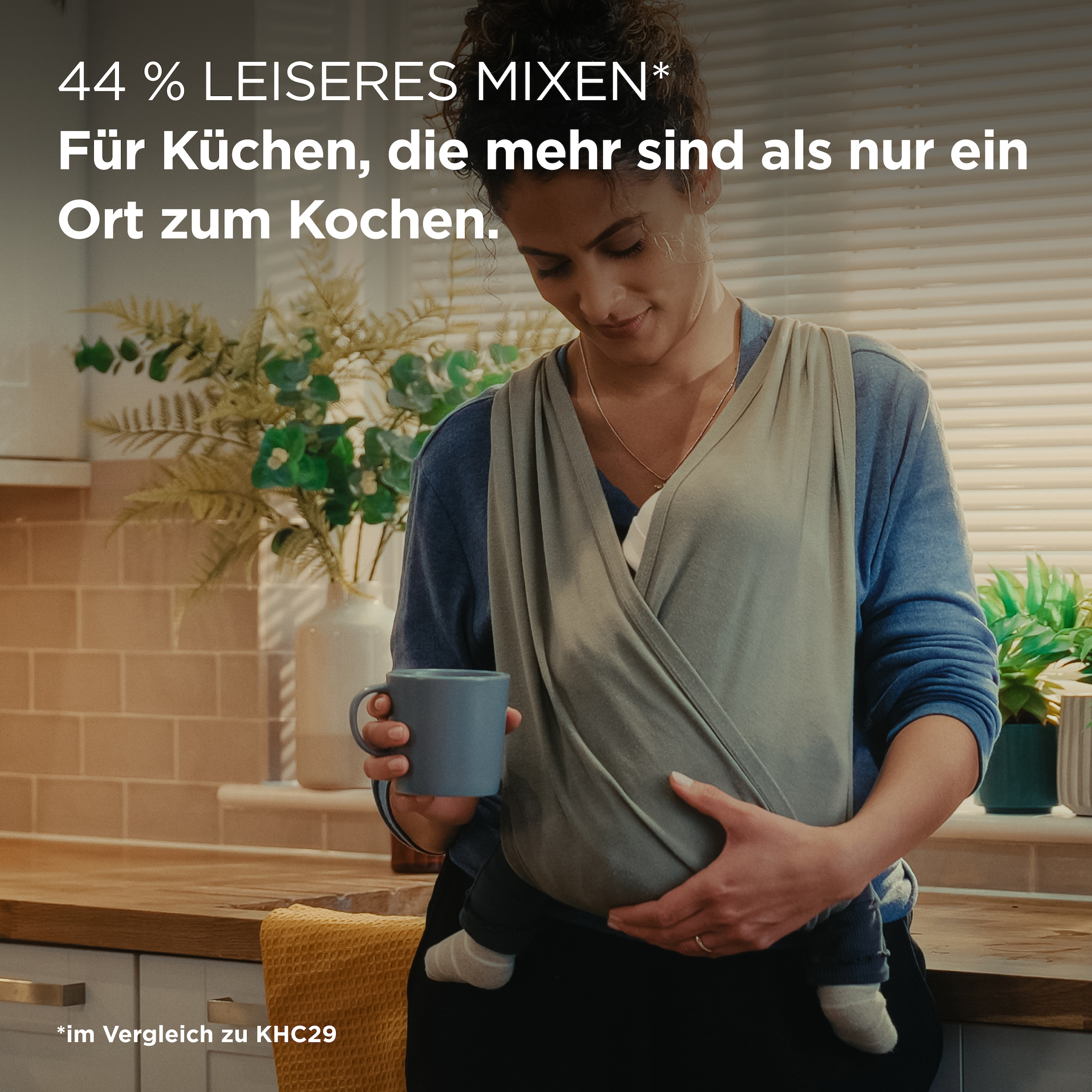 Kenwood Küchenmaschine »Multi Tasker KHC30.070GY« Inkl. 4,3L Schüssel, 3 Aufsätze, Spritzschutz, Zitruspresse