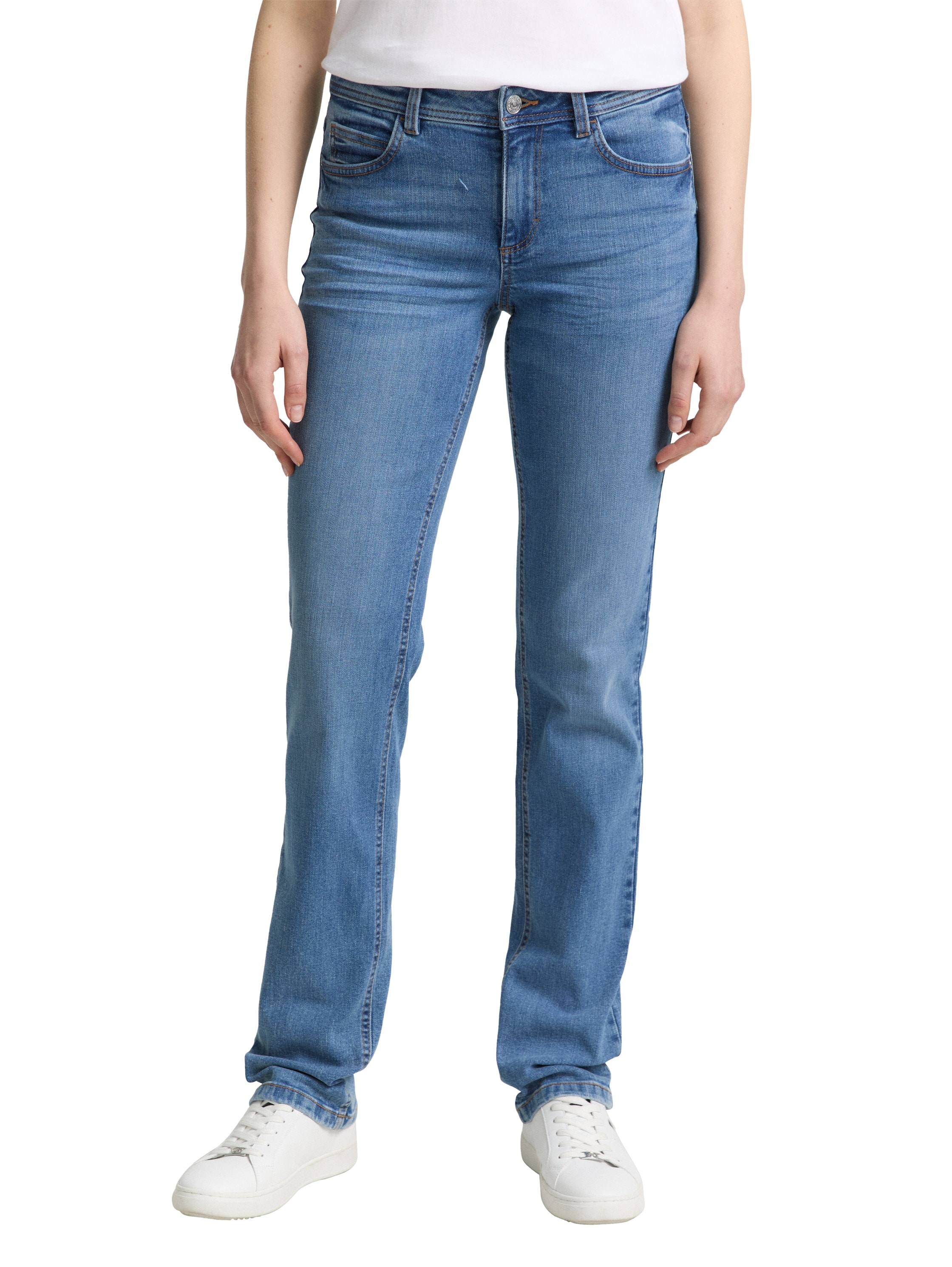 TOM TAILOR Straight-Jeans »Alexa - Straight« in 5-Pocket-Form