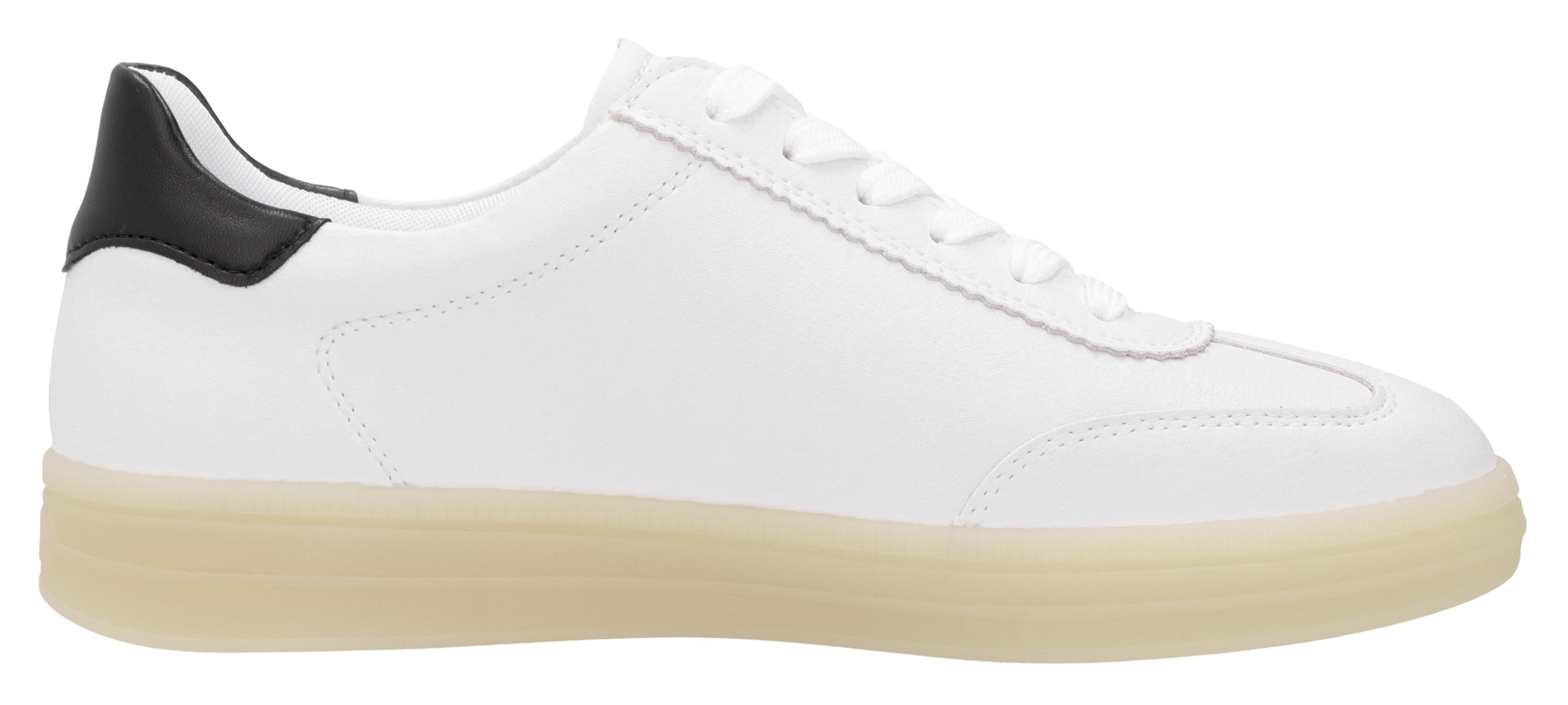 Remonte Sneaker, Freizeitschuh, Halbschuh, Schnürschuh mit gepolstertem Schaftrand