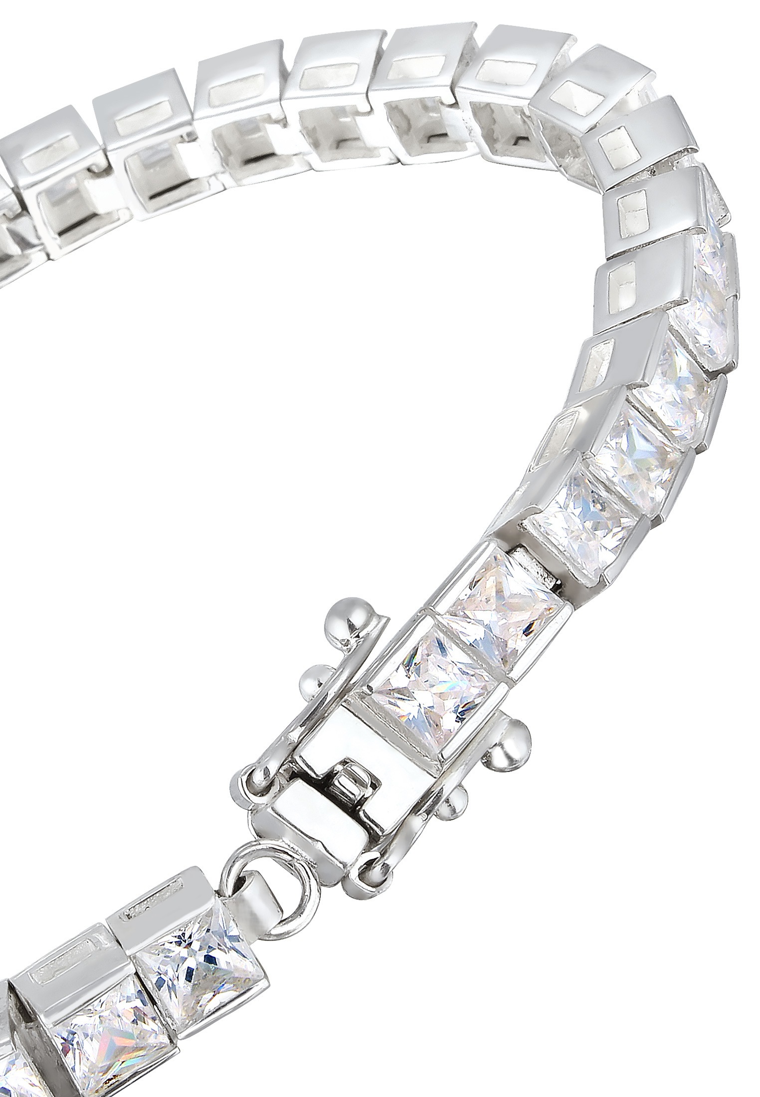 Elli Premium Armkette »Armband Tennisarmband Zirkonia Silber 925 Sterling Silber«
