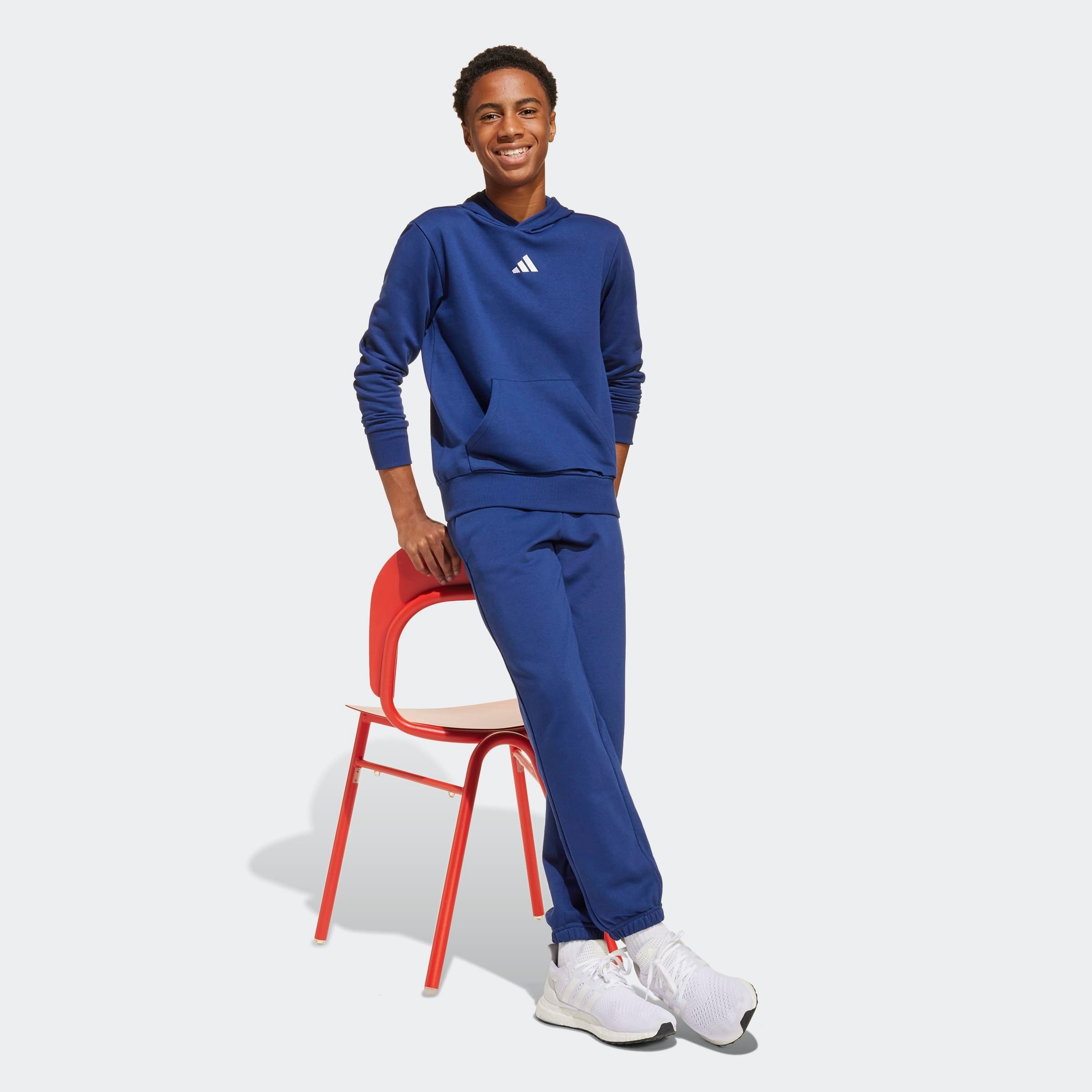 adidas Sportswear Kapuzensweatshirt »ESSENTIALS KIDS HOODIE«, für Kinder, mit Kapuze, ohne Verschluss
