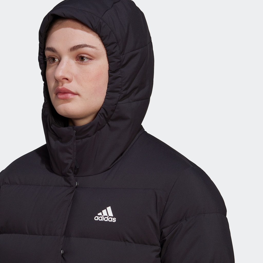 adidas Sportswear Outdoorjacke »HELIONIC HOODED DAUNENJACKE«