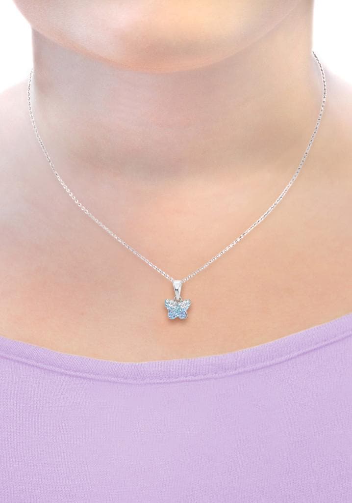 Amor Kette mit Anhänger »Schmetterling« mit Preciosa Crystal