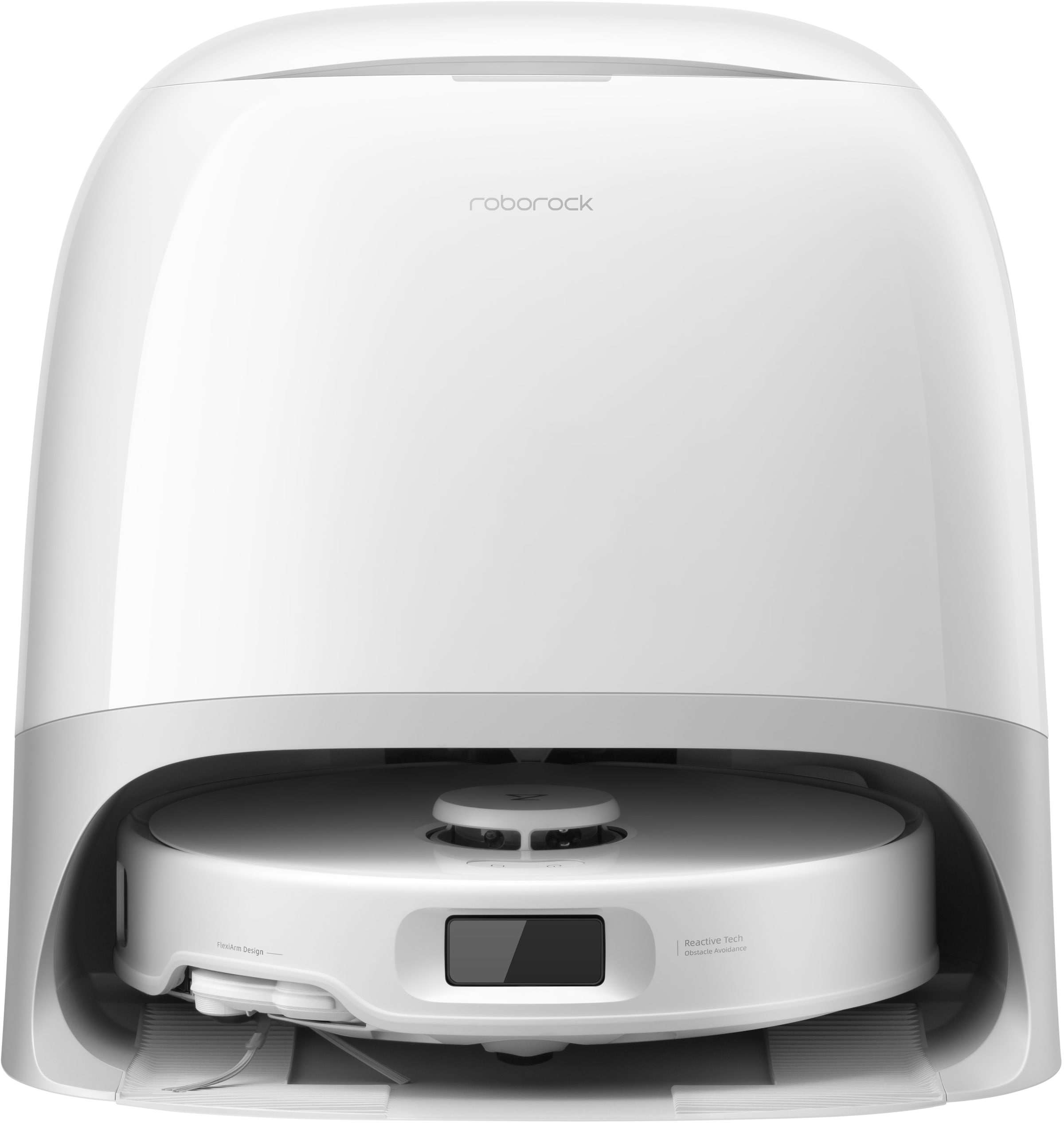 Roborock Saugroboter »Qrevo Curv 5A1, mit Wischfunktion, automatisches Entleeren« Auffüllen intensiver und Moppwäsche bei 75 °C.