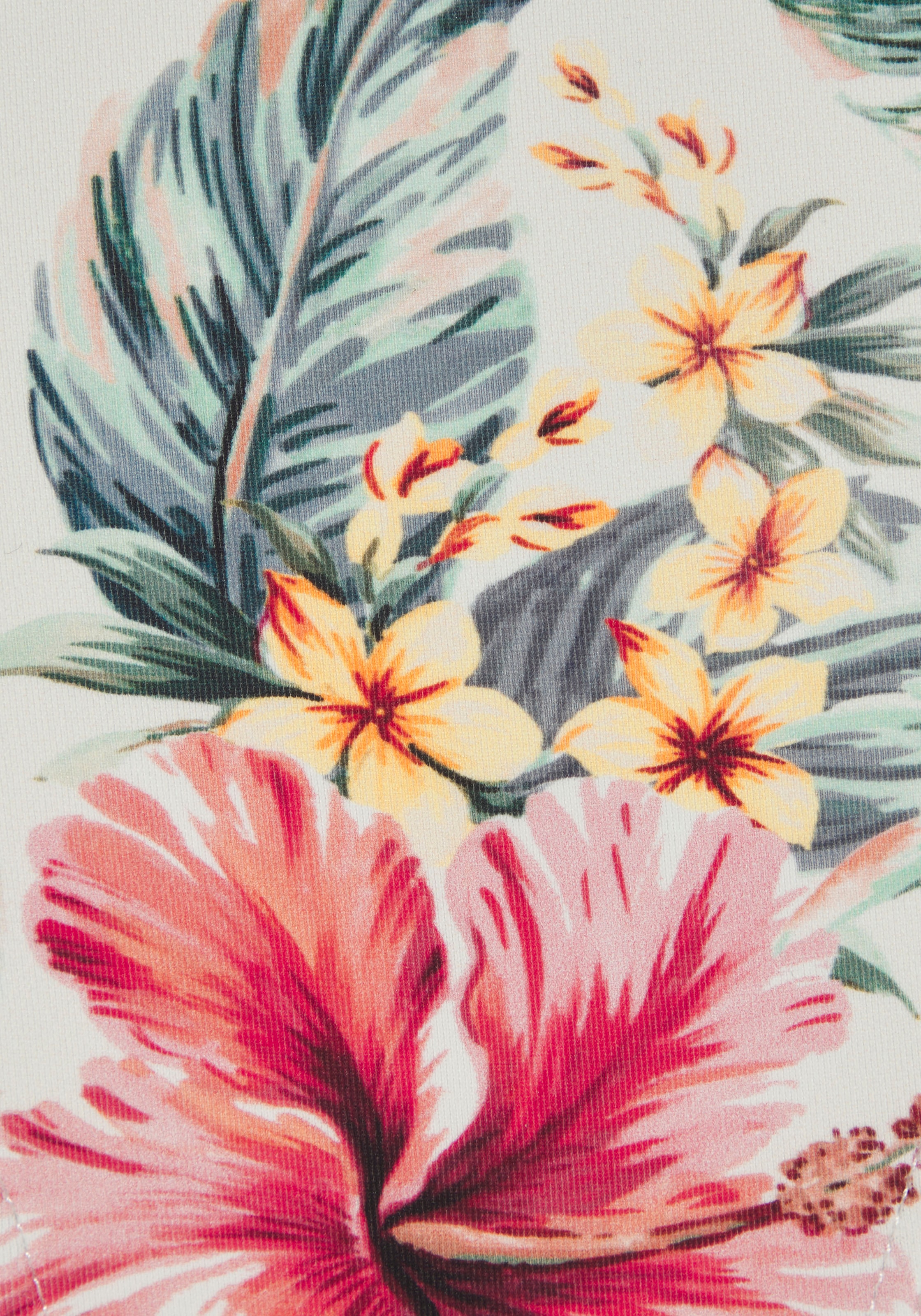 LASCANA Bikini-Hose »Salsa«, mit Zierringen und tollem Blumenprint