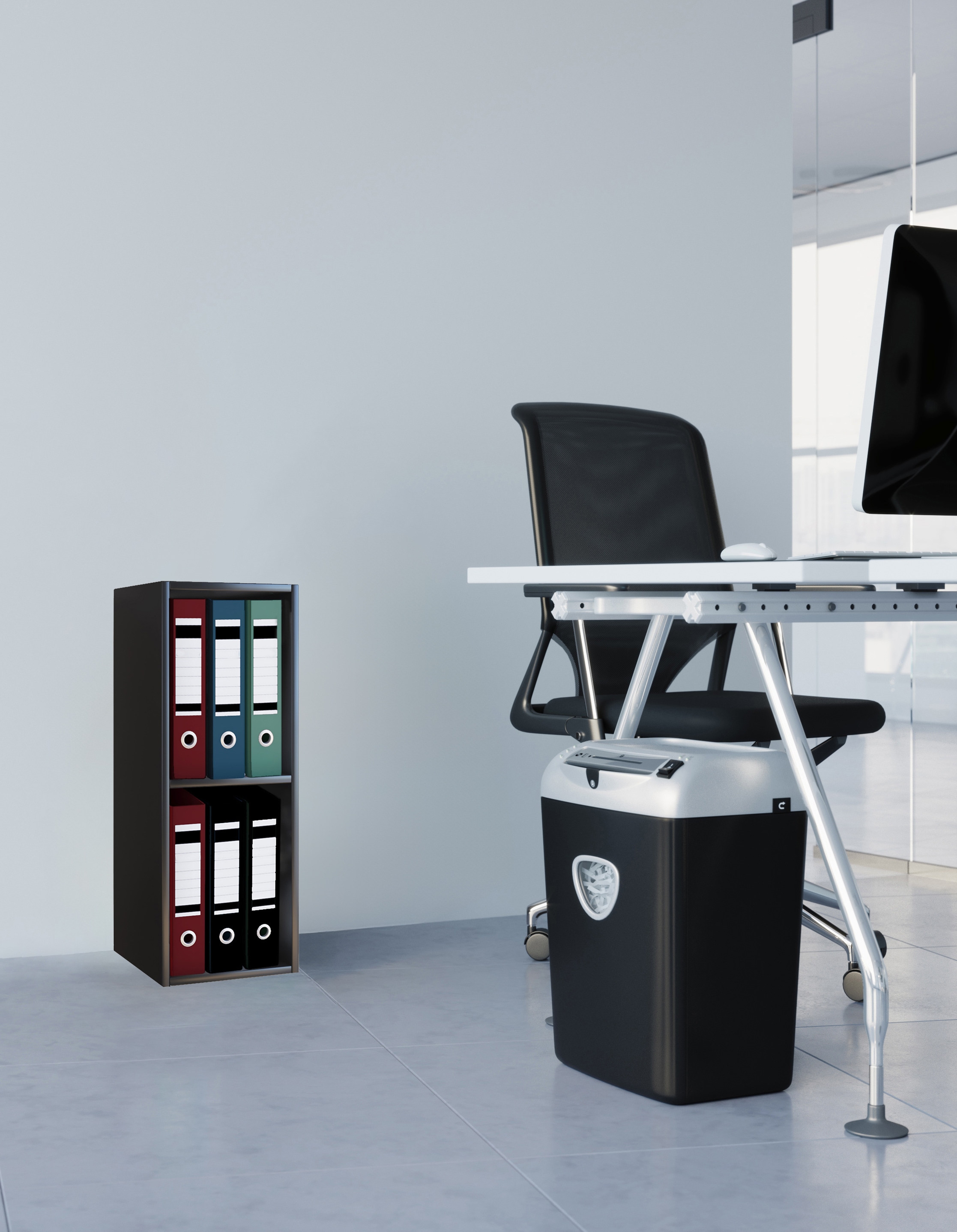 VCM Bücherregal »Holz Büro Regal Bücher Ordner Aktenregal Offas 2f« 1 Stk. tlg.