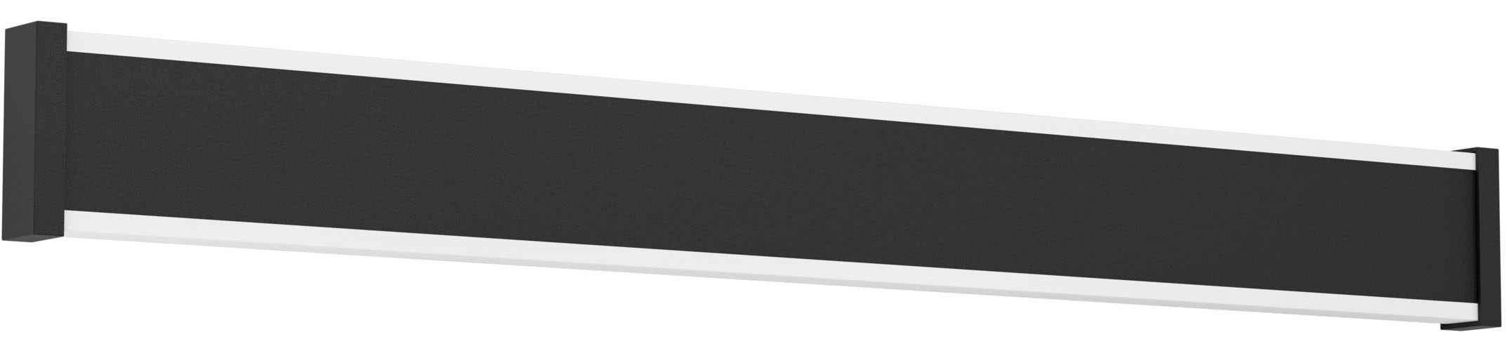 EGLO Wandleuchte »NEVIANO Wandlampe - Stahl, Kunststoff - LED - 2X7W - IP55« LED-Modul 1 Stk. Warmweiß Außenbeleuchtung, Außenwandleuchte, Terrasse, L58 x H6,5 x AL5 cm