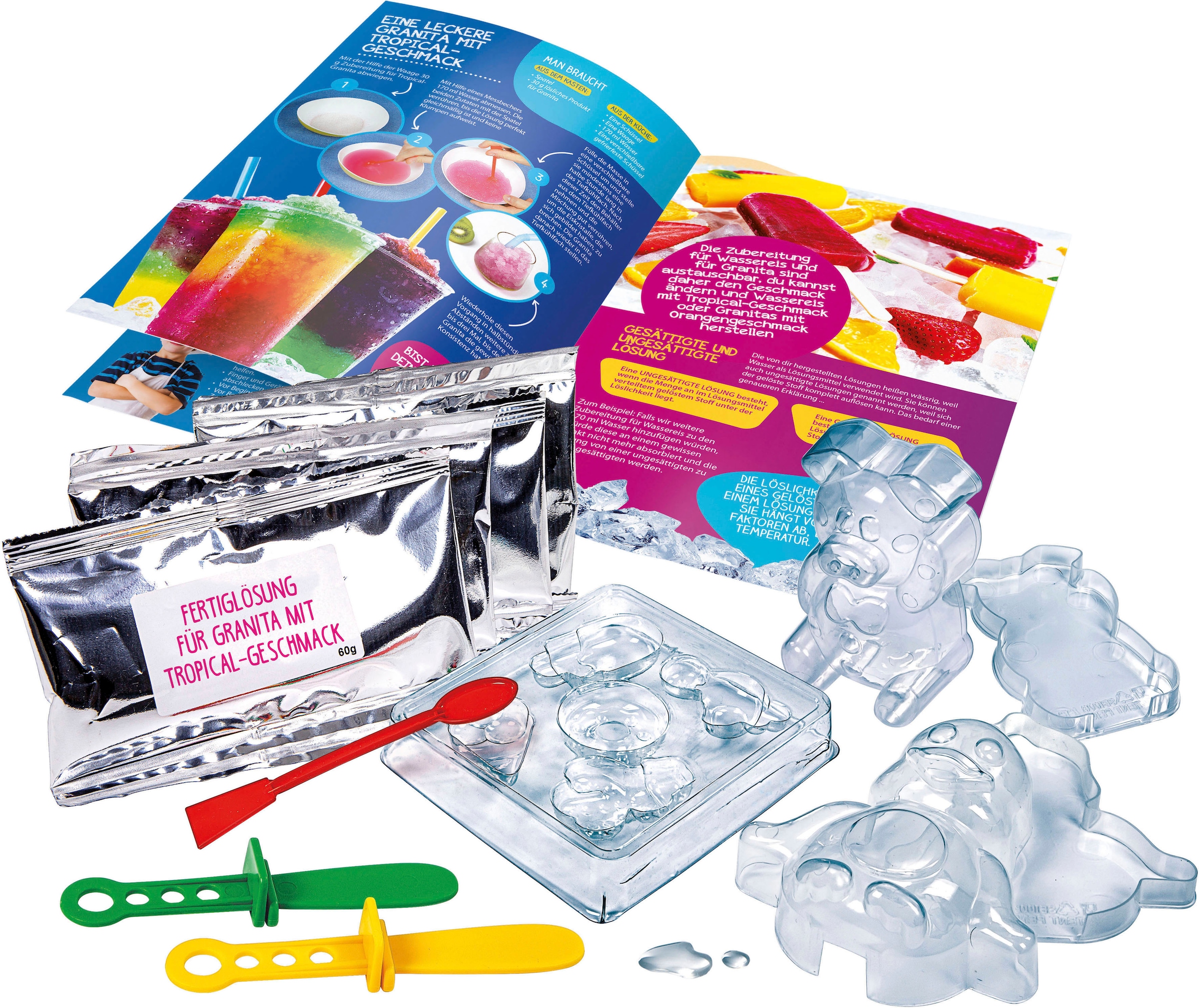 Clementoni® Experimentierkasten »Galileo, Wissenschaft unter 0°«, Made in Europe