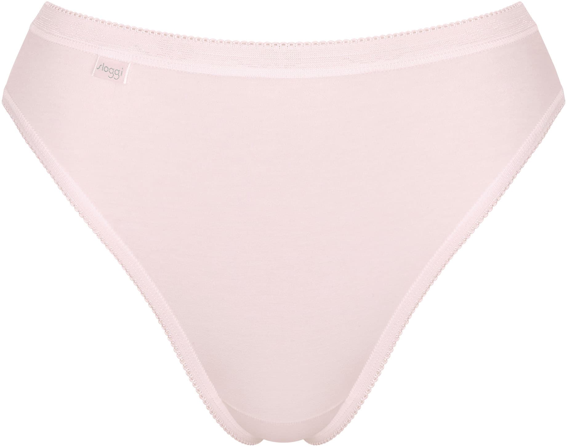 sloggi Slip »Basic+ Tai C3P«, (3er Pack), perfekter Sitz, hoher Beinausschnitt, glatte Nähte