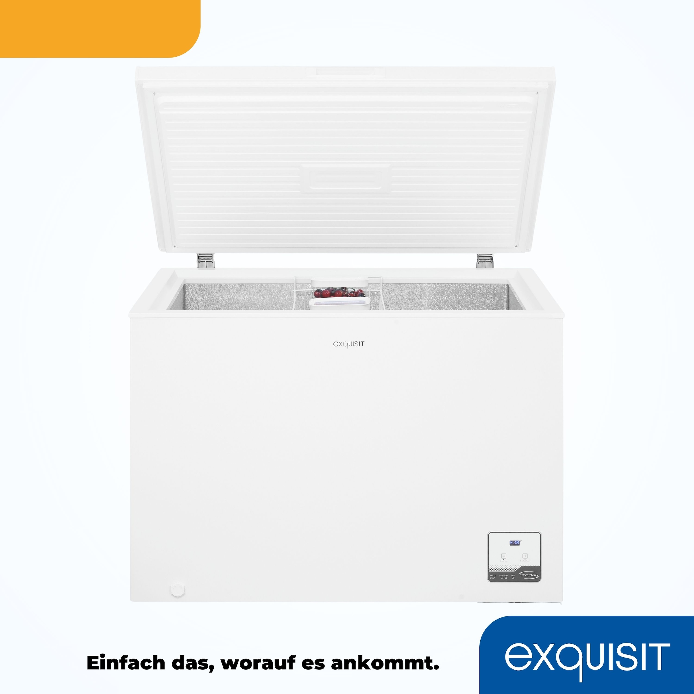 exquisit Gefriertruhe »GT300-050C weiss«, 83,5 cm hoch, 105,5 cm breit