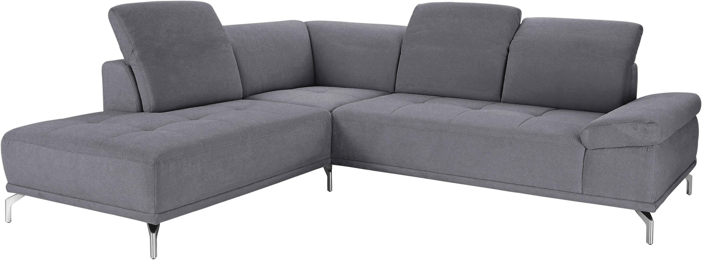 Places of Style Ecksofa »Caluna«, Inkl.Sitztiefenverstellung