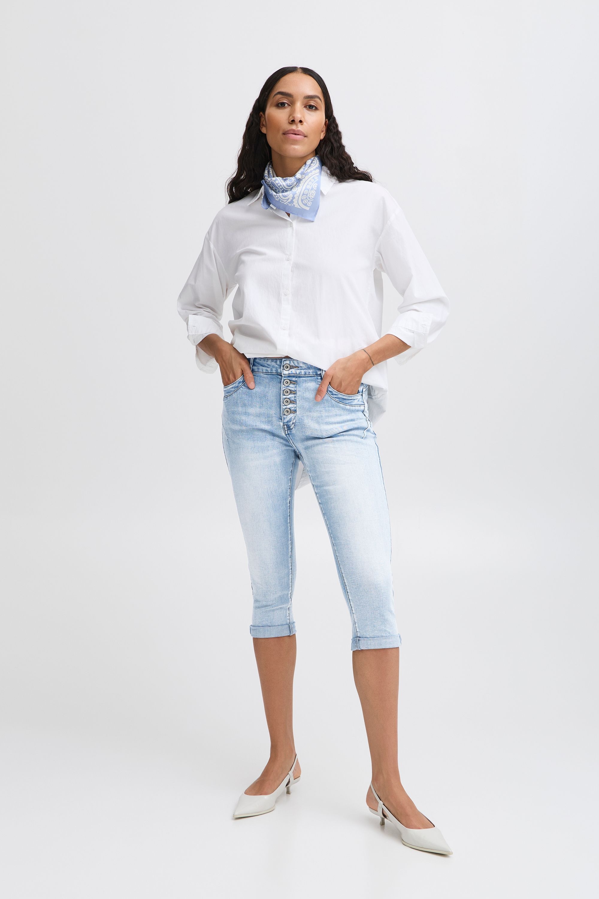 b.young Caprijeans »Relaxhose BYBXKAILY«