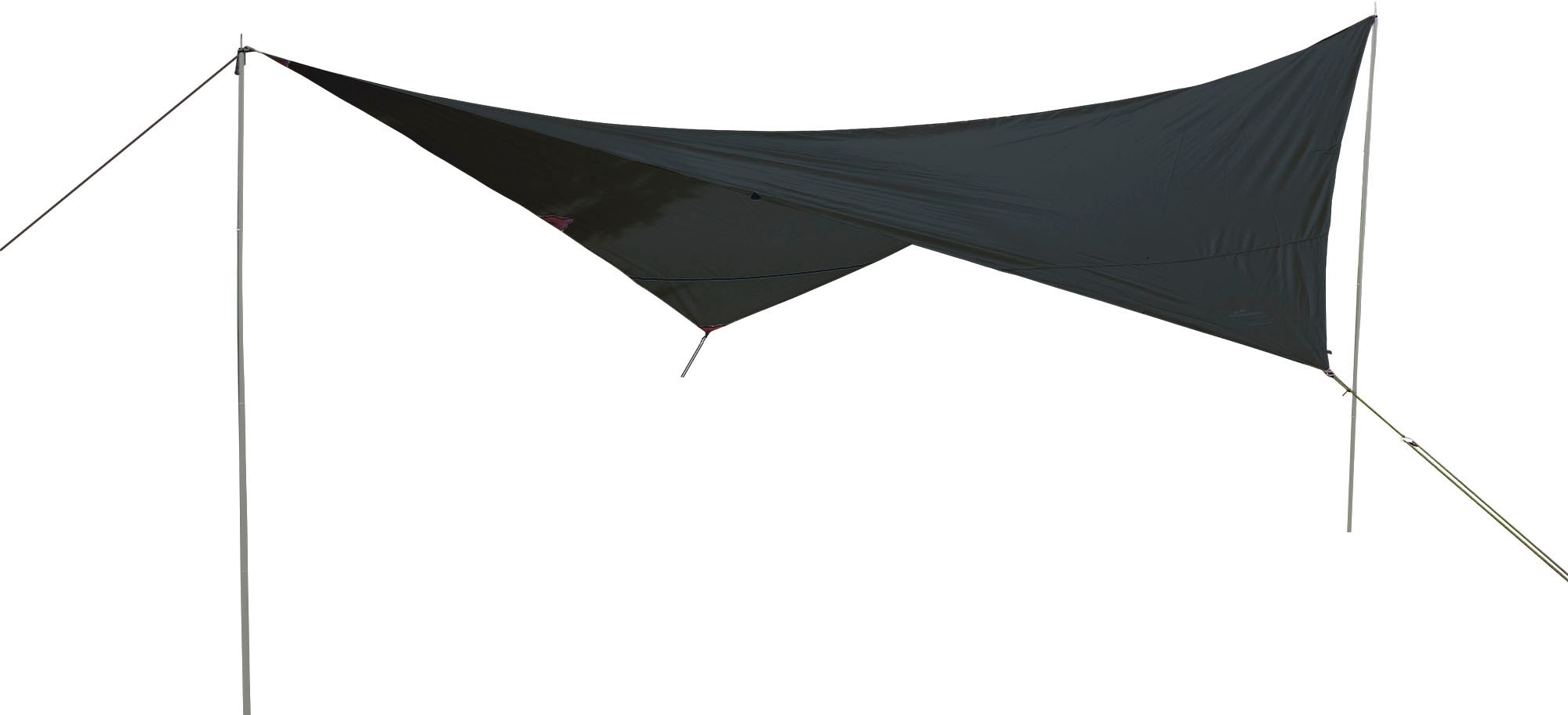 EXPLORER Sonnensegel »Sonnensegel 3x4m rechteckig wasserabweisend mit Stangen« nach Standard 801 in beige, grün oder grau für Balkon Garten Terrasse