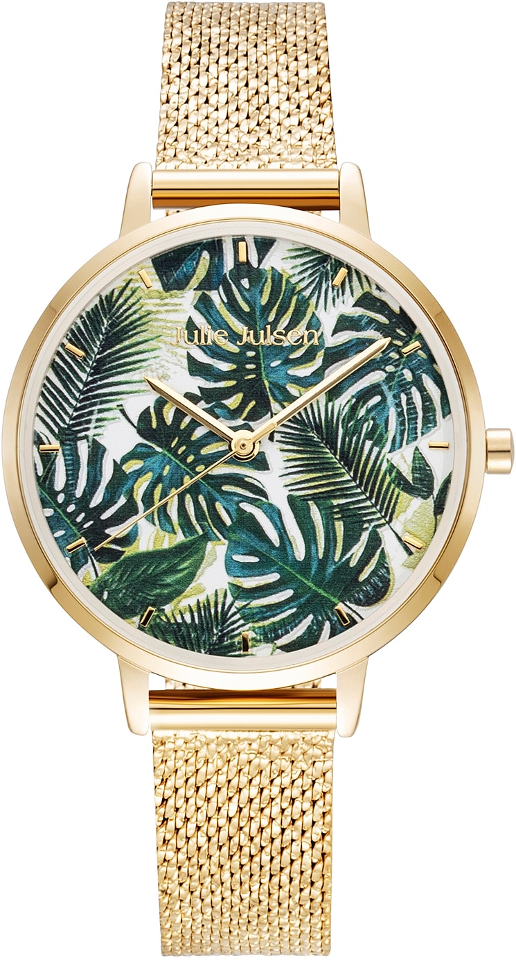 Julie Julsen Quarzuhr »Palm Gold JJW1170YGME«