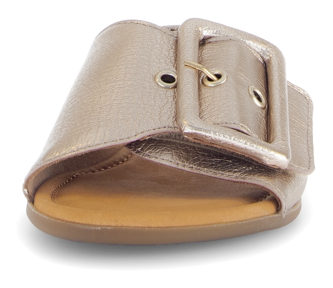 Gabor Pantolette »RHODOS«, Blockabsatz, Sommerschuh, Komfortschuh in Weite G (= weit)