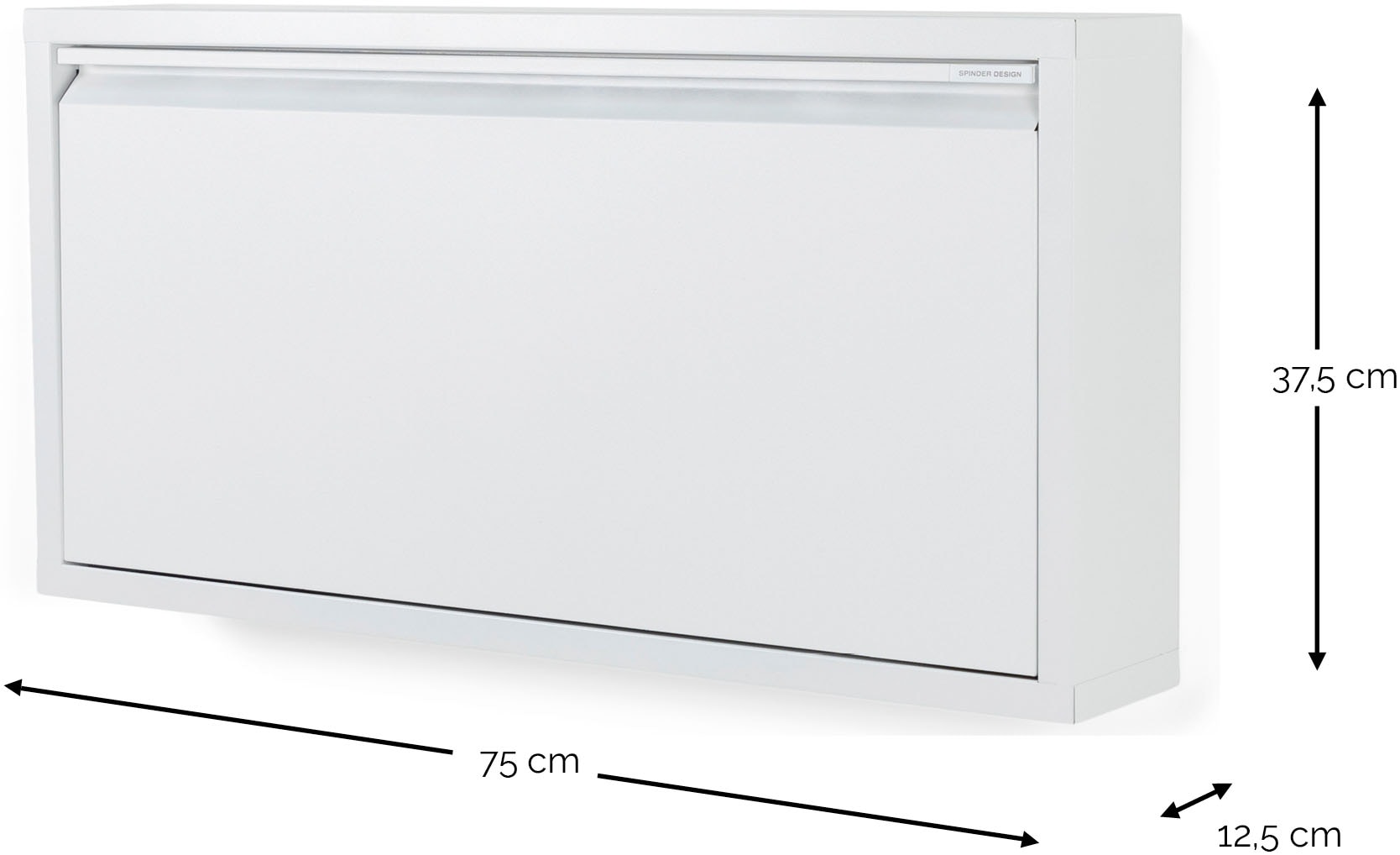 Spinder Design Schuhschrank »Billi« Metall, Breite 75 cm