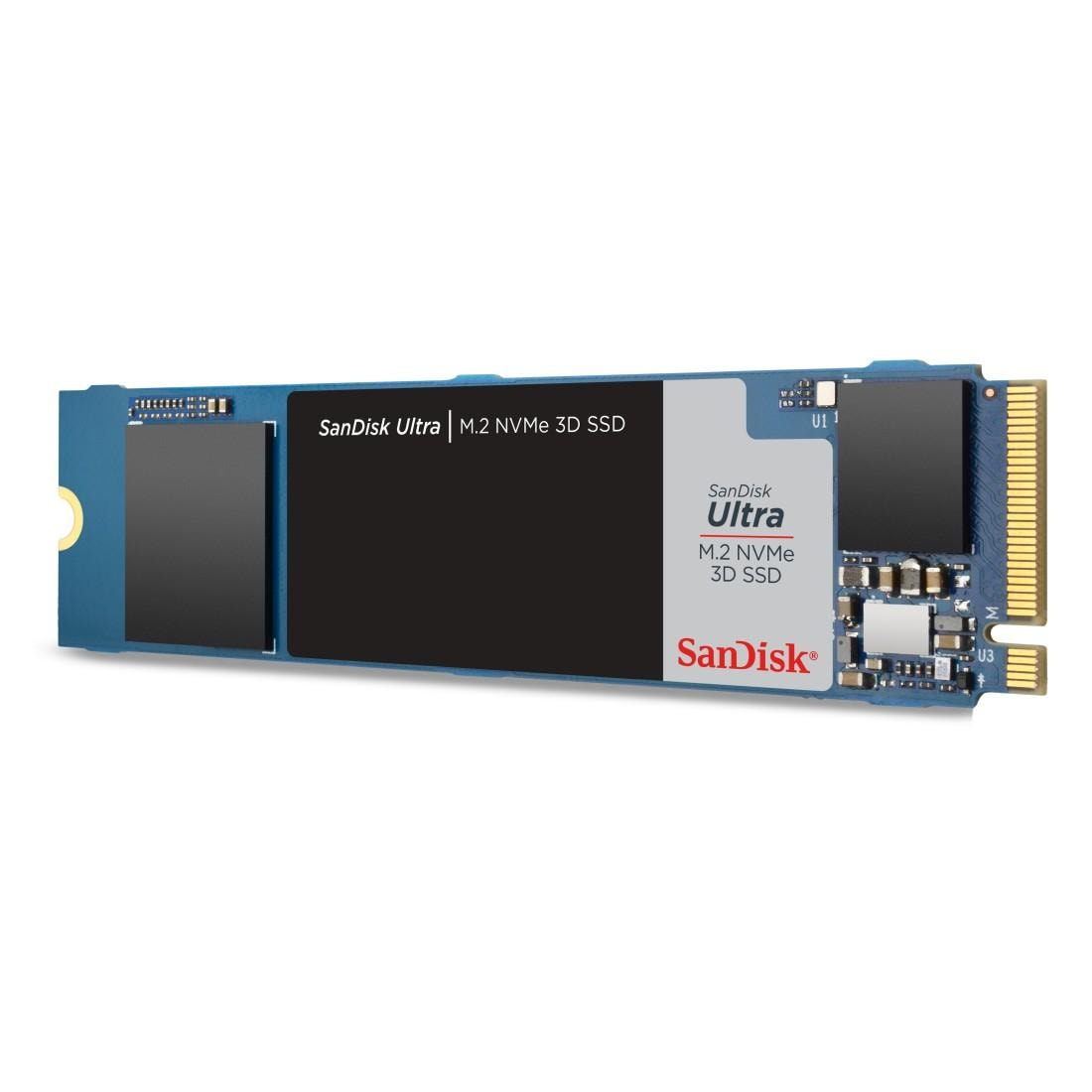 Sandisk SSD-Festplatte »SSD Ultra M.2 NVMe« 500 GB Anschluss M.2