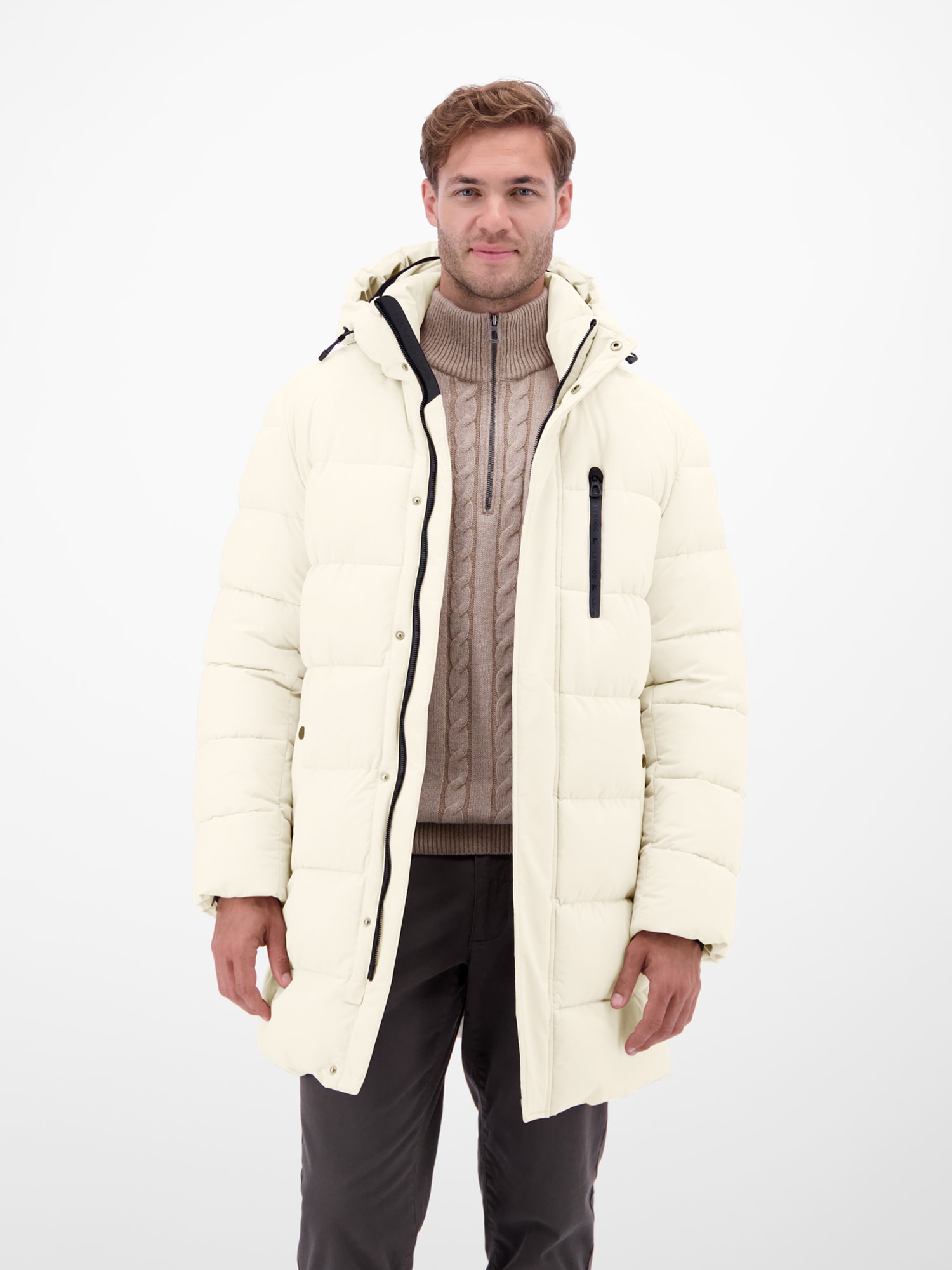 LERROS Wintermantel »LERROS Warmer Wintermantel für Herren« Wasser- und windabweisend, atmungsaktiv