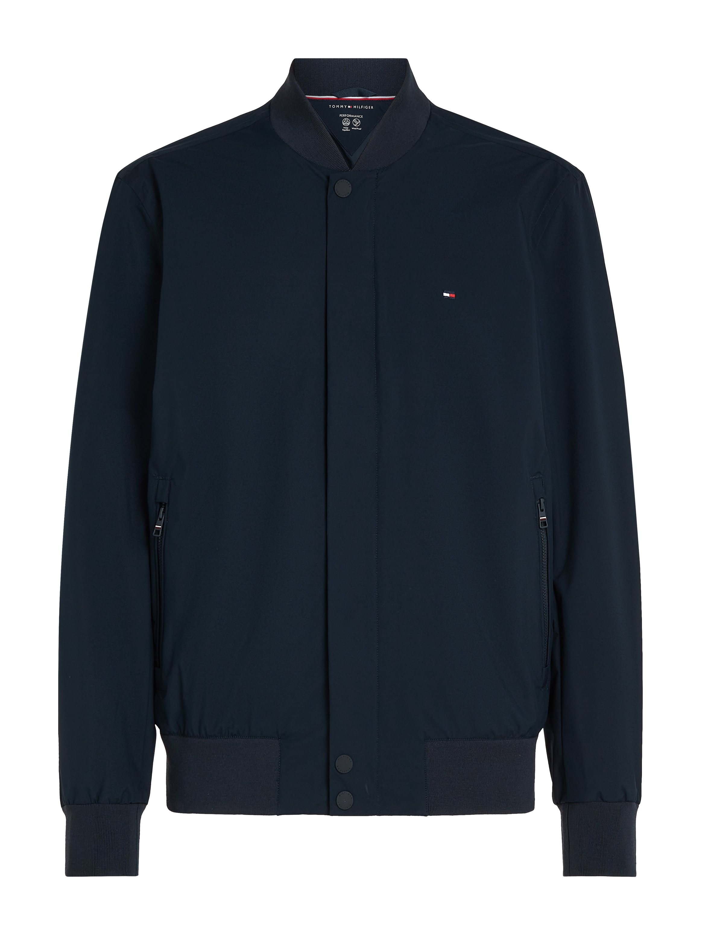 Tommy Hilfiger Bomberjacke »TECH LIGHTWEIGHT« mit Kapuze Regular fit mit Stehkragen