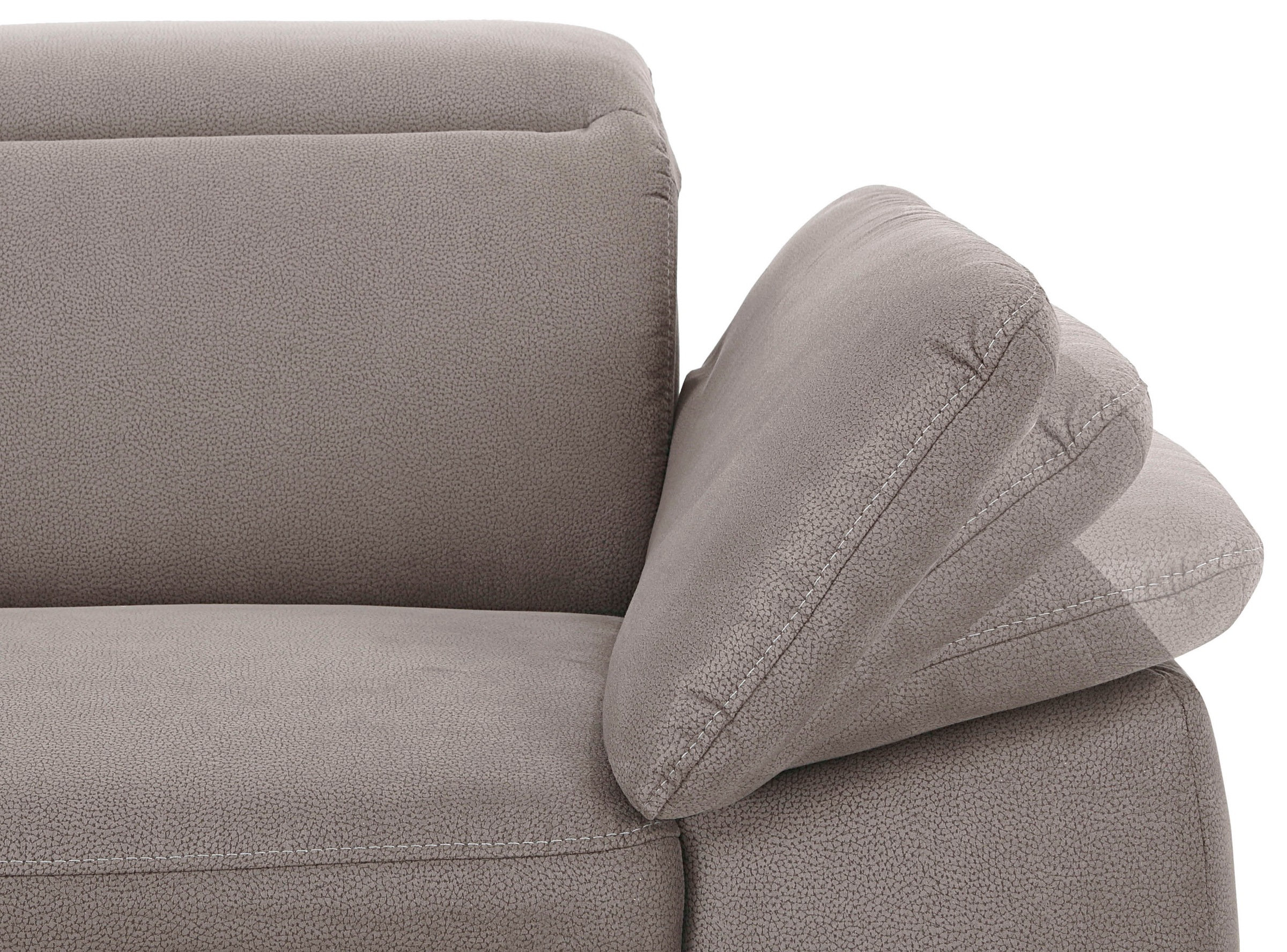 Home affaire Ecksofa »Mauritius L-Form«, mit Ottomane, mit Kopfteil- und Armlehnverstellung