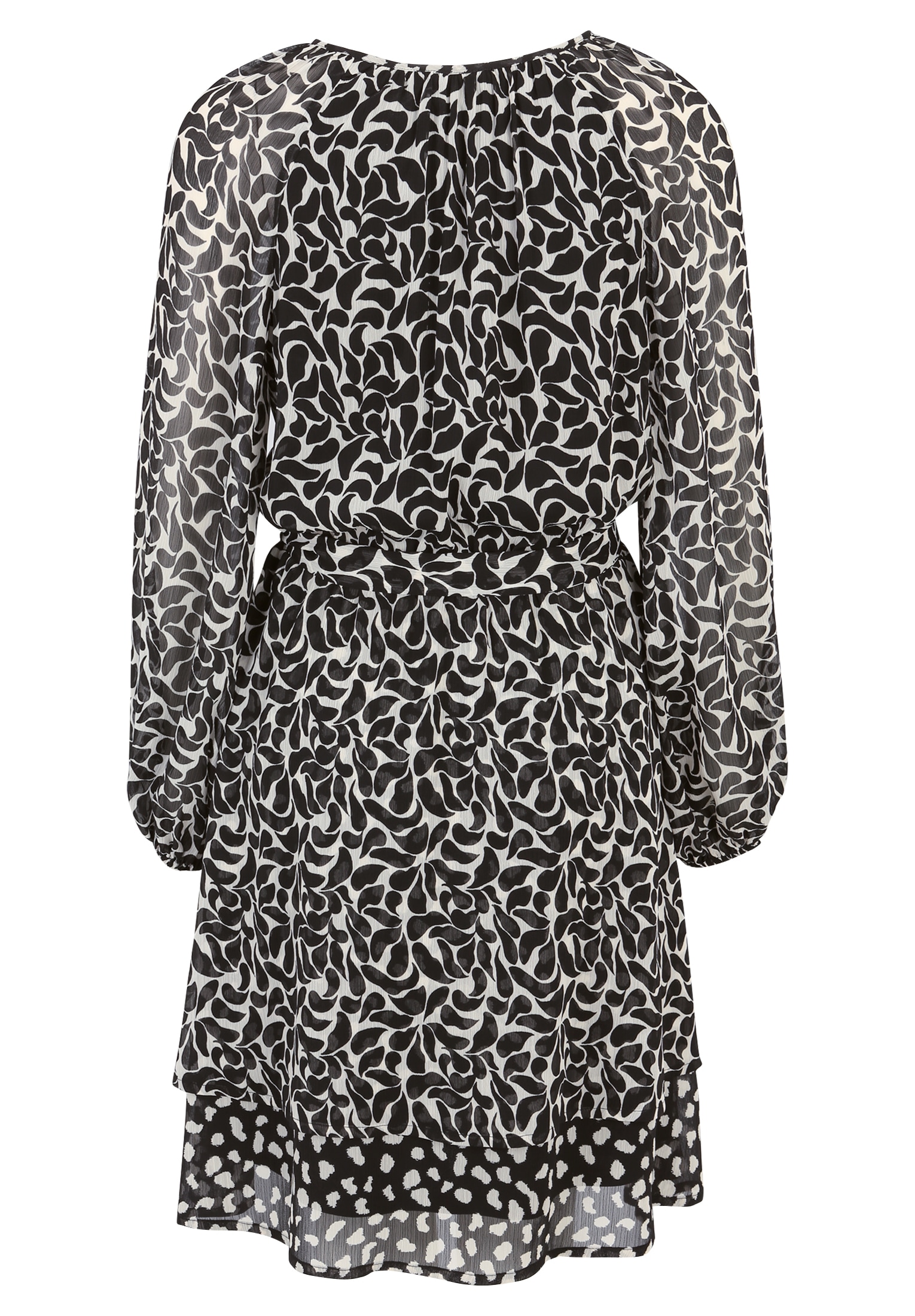 Cartoon Chiffonkleid »Chiffonkleid mit Muster«