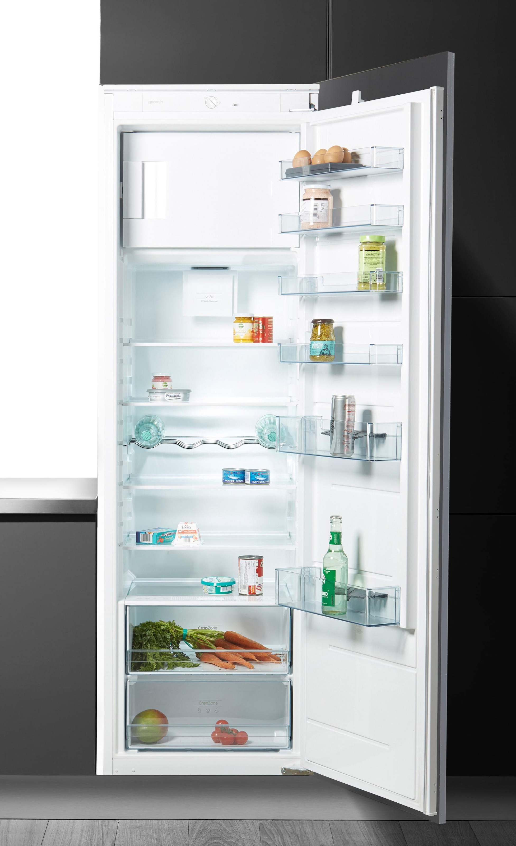 GORENJE Einbaukühlschrank, RBI4182E1, 177,2 cm hoch, 54 cm breit mit 3  Jahren XXL Garantie