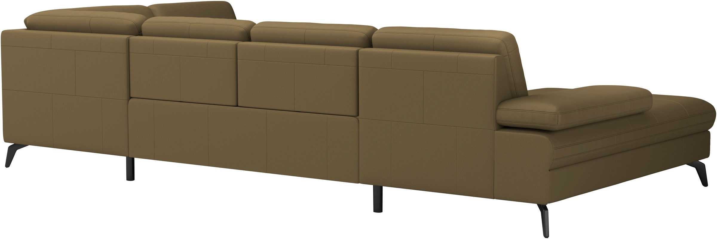 sit&more Wohnlandschaft »Morris U-Form, inkl. Sitztiefenverstellung«, wahlweise mit Armteilverstellung, Bettfunktion & Bettkasten