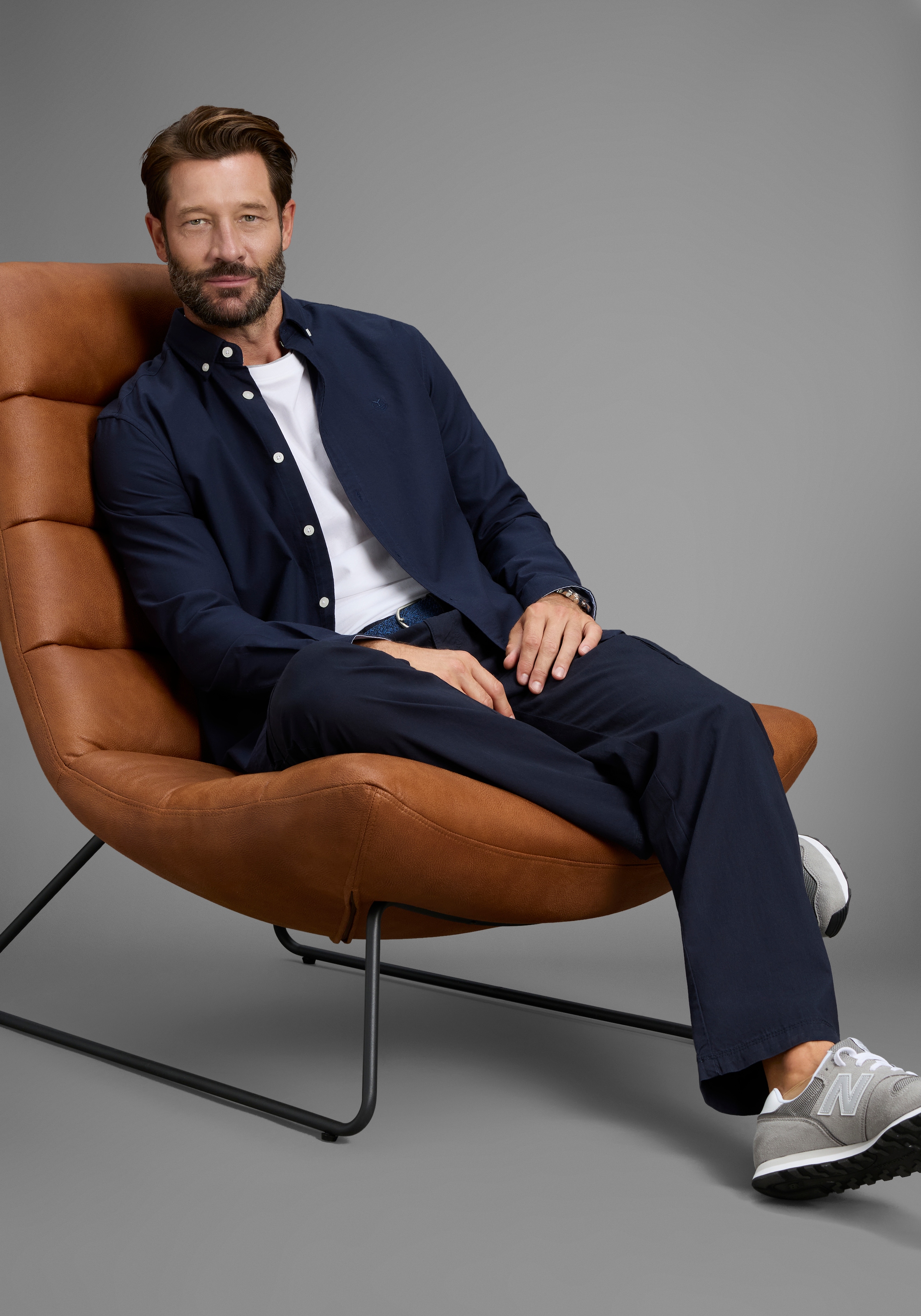 Man's World Cargohose »Cargohose Große Größen inkl. Gürtel«  passt jeder Großen Größe! inkl. Gürtel