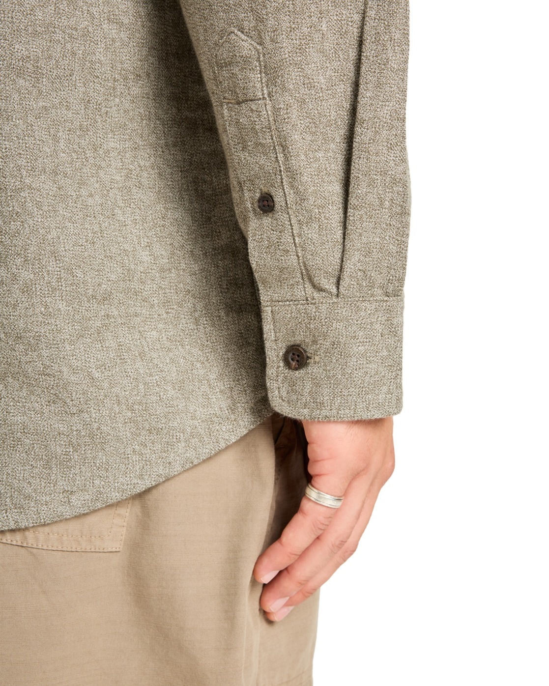 Quiksilver Langarmhemd »Motherfly Heather«