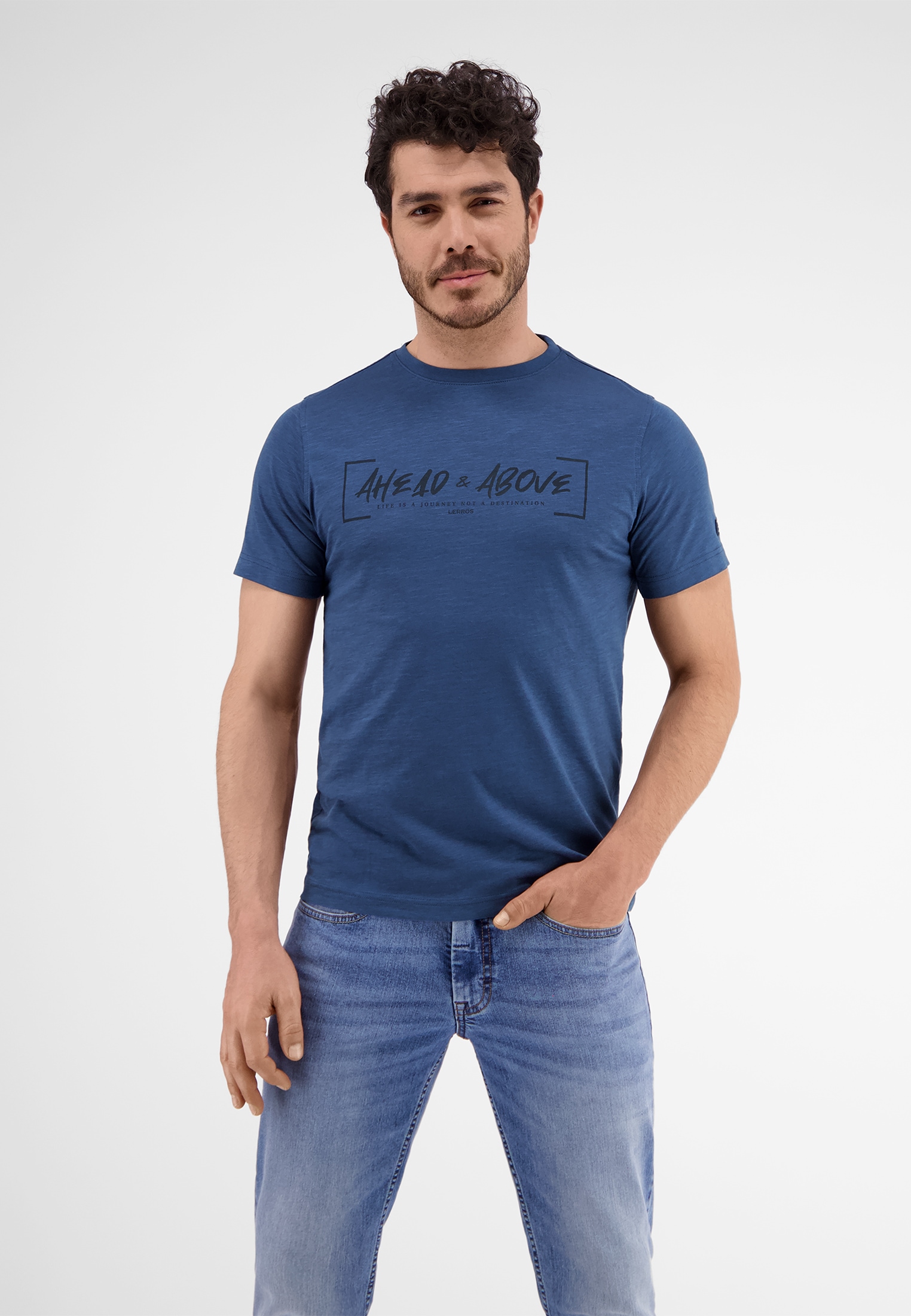 LERROS T-Shirt »LERROS T-Shirt *Ahead & Above*« bei ♕