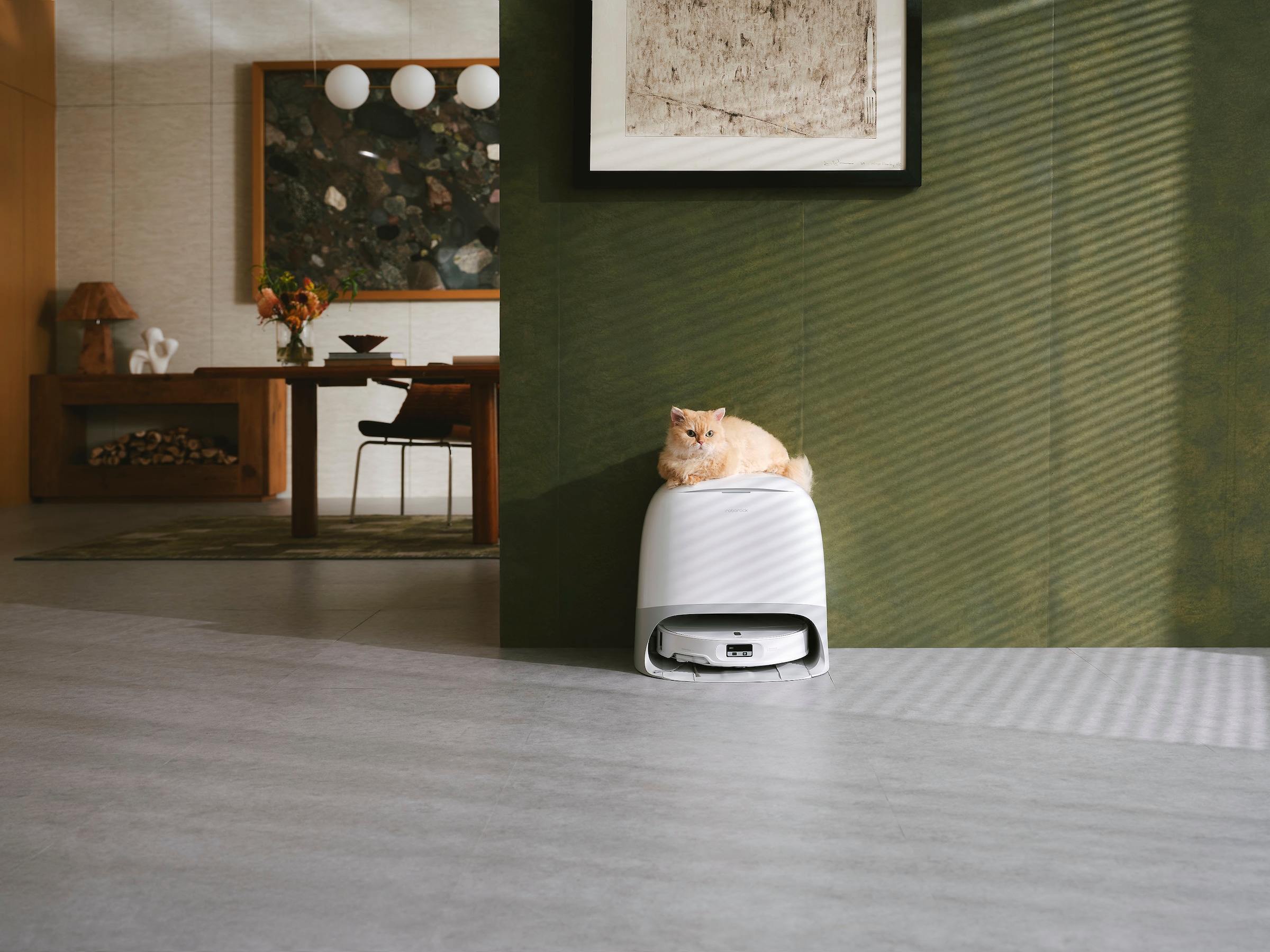 Roborock Nass-Trocken-Saugroboter »Qrevo Curv 2 Pro mit Wischfunktion« FlexiArm Design Seitenbürste, DuoDivide Bürste, autom. Moppreinigung.