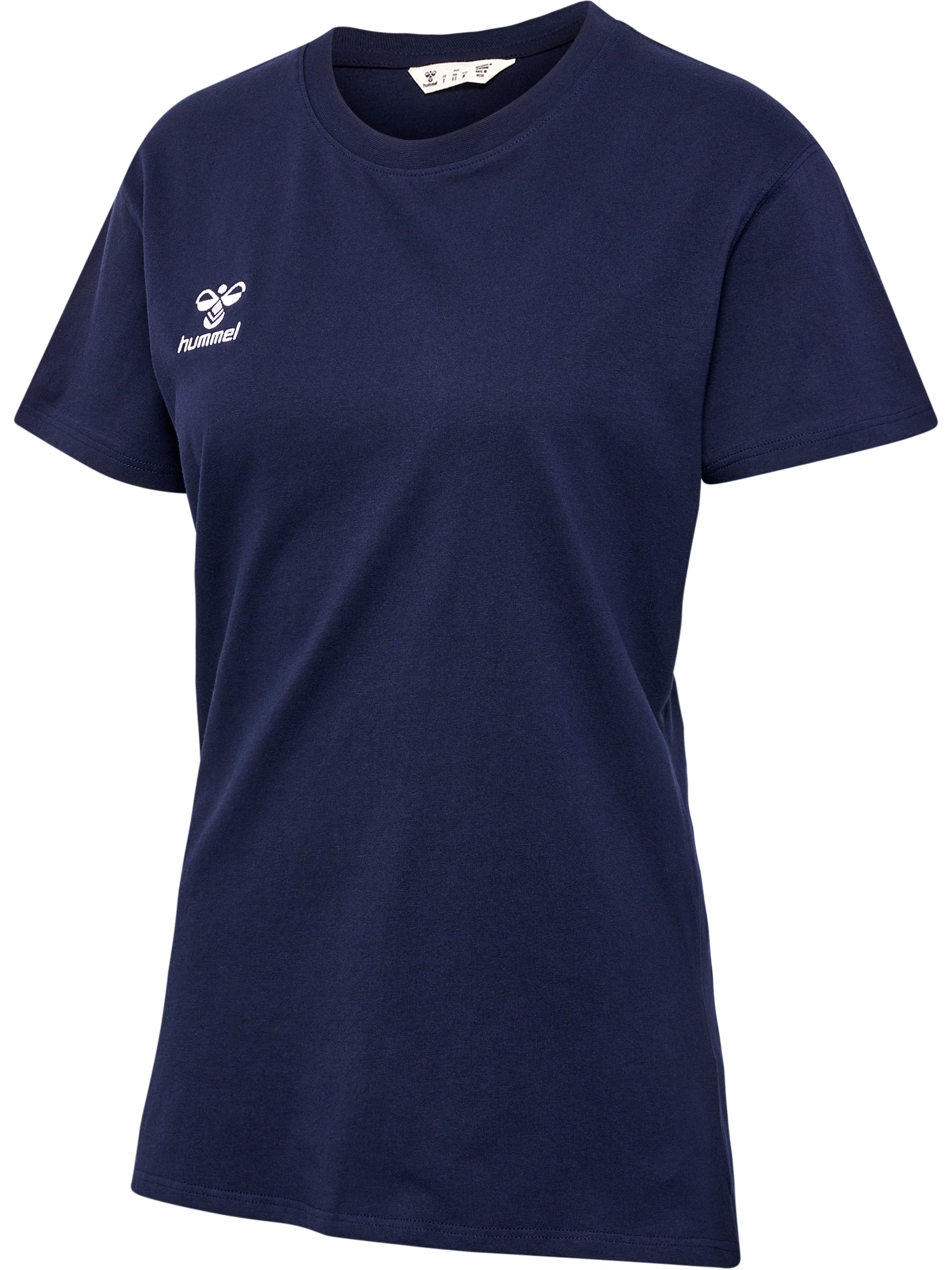 hummel T-Shirt »HMLGO 2.0 T-SHIRT S/S WOMAN« mit Rundhalsausschnitt, Kurzarm, aus Baumwolle, in Stretch-Jersey