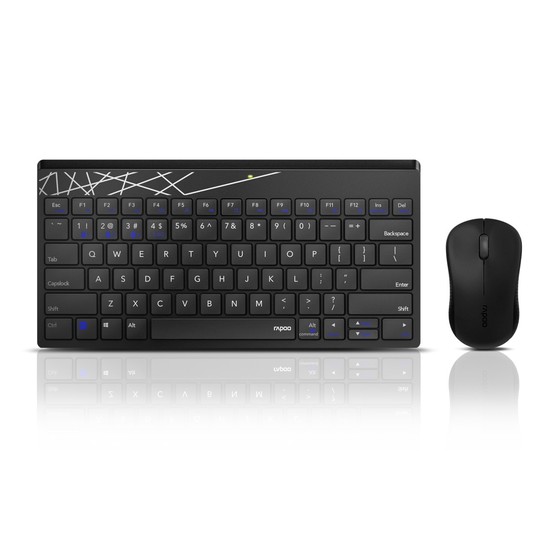 Tastatur- und Maus-Set »8000M kabelloses Tastatur-Maus-Set, Bluetooth, 2.4 GHz, 1300 DPI«