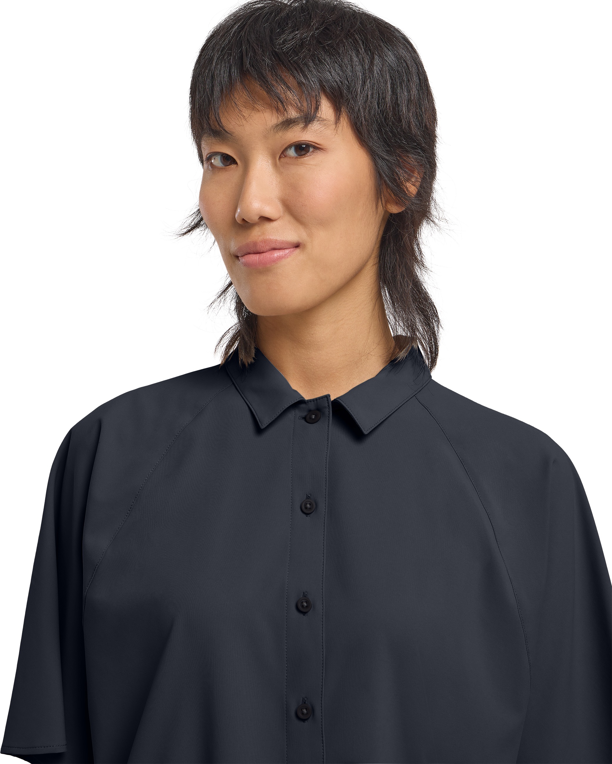 Jack Wolfskin Kurzarmhemd »SIERRA QUEST SS SHIRT W«, Atmungsaktiv, Windabweisend, Stretchkomfort